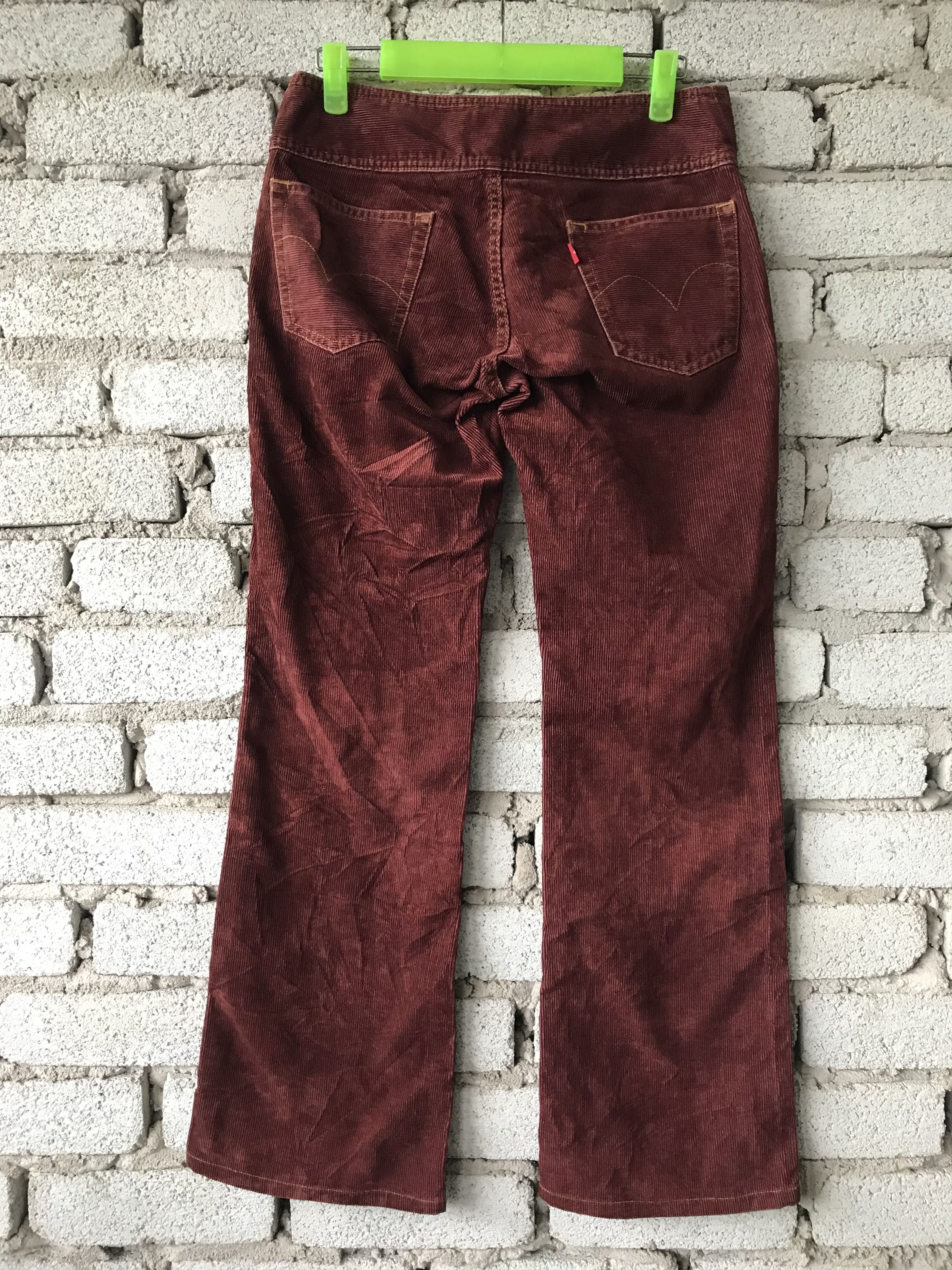 Hysteric Glamour × Japanese Brand HYSTERIC GLAMOUR FLARE CORDUROY PANTS Size 29" - 2 Thumbnail