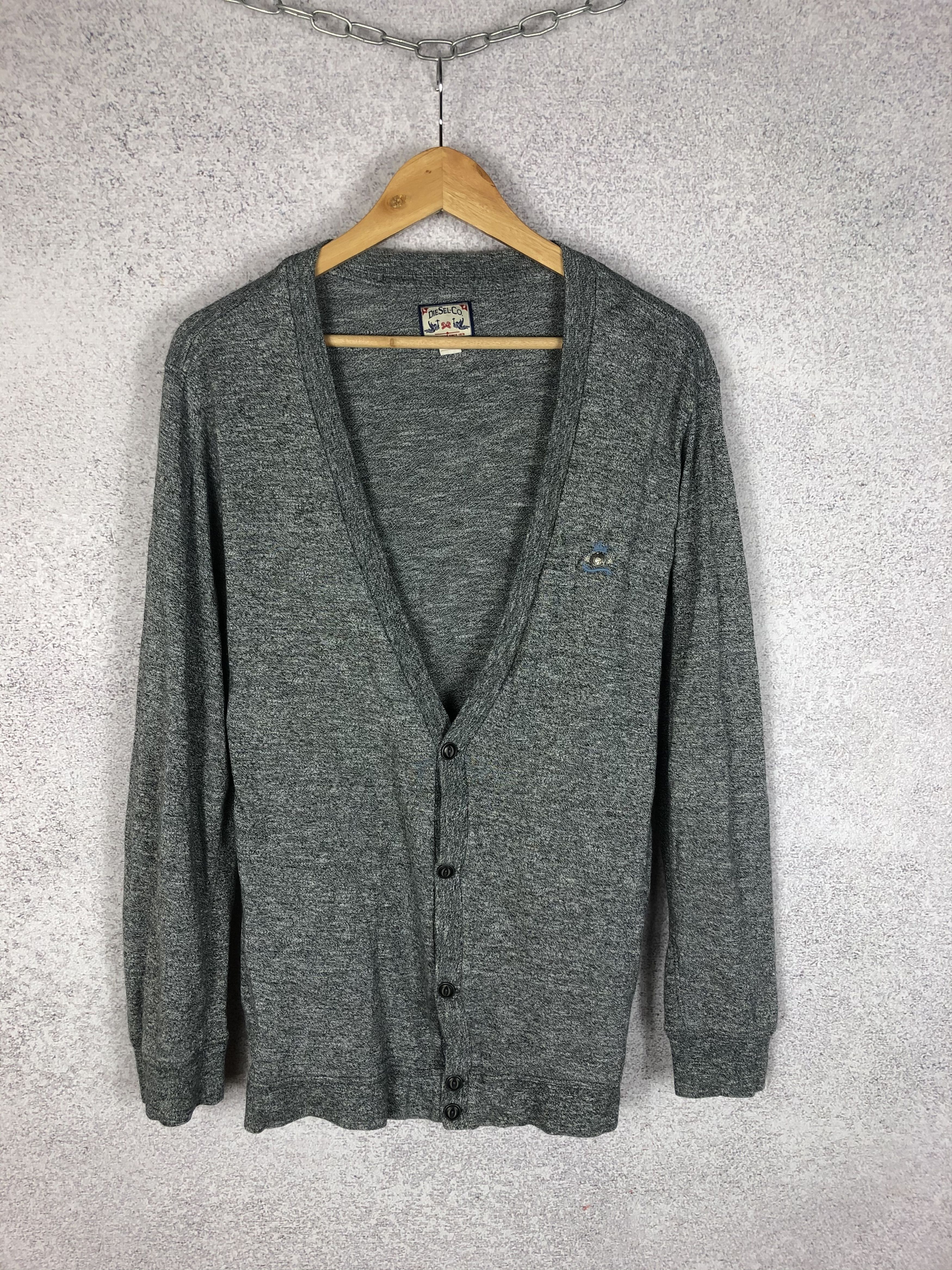 Diesel Vintage Diesel Sweater Cardigan Size US M / EU 48-50 / 2 - 1 Thumbnail
