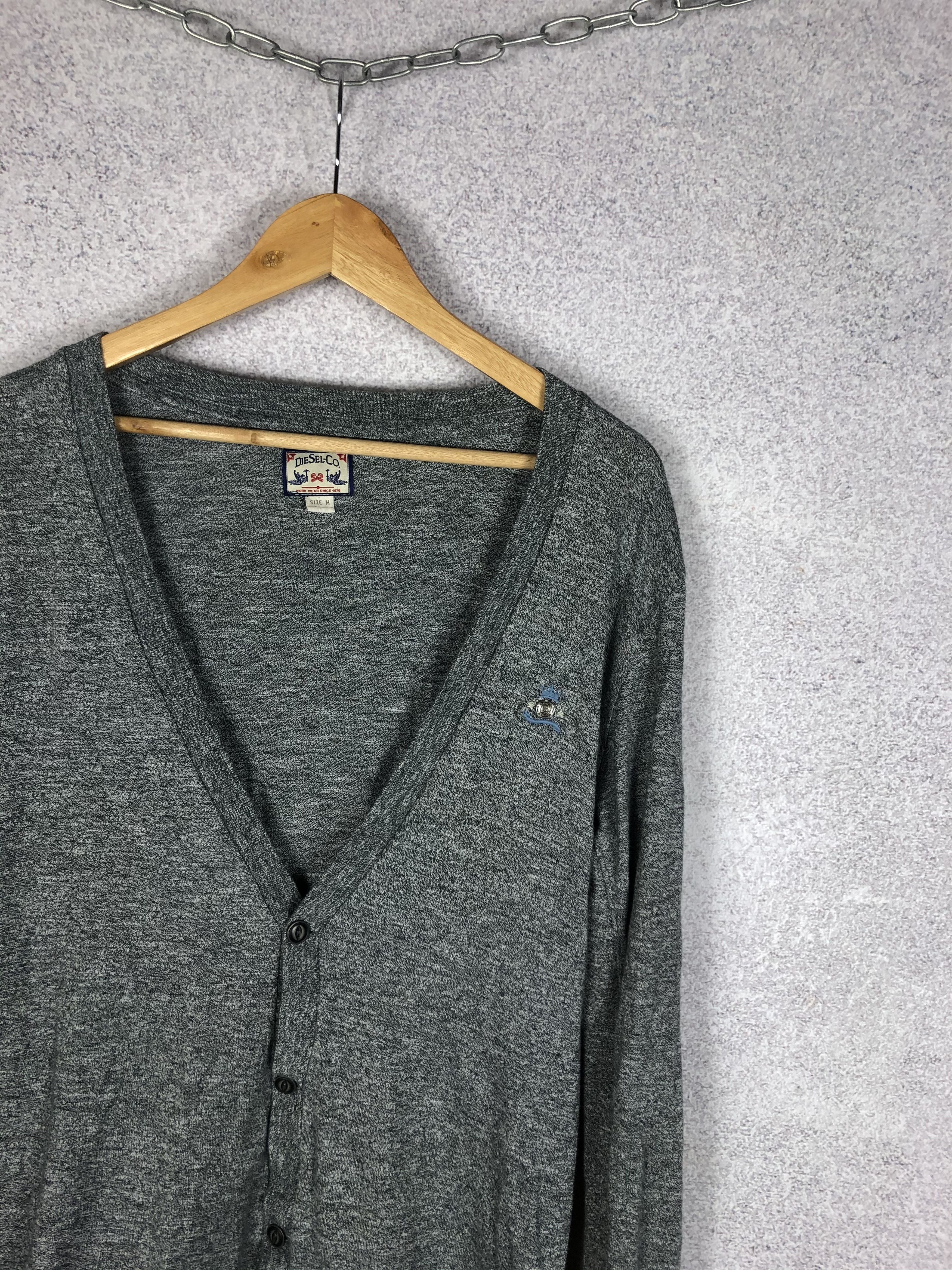Diesel Vintage Diesel Sweater Cardigan Size US M / EU 48-50 / 2 - 2 Thumbnail