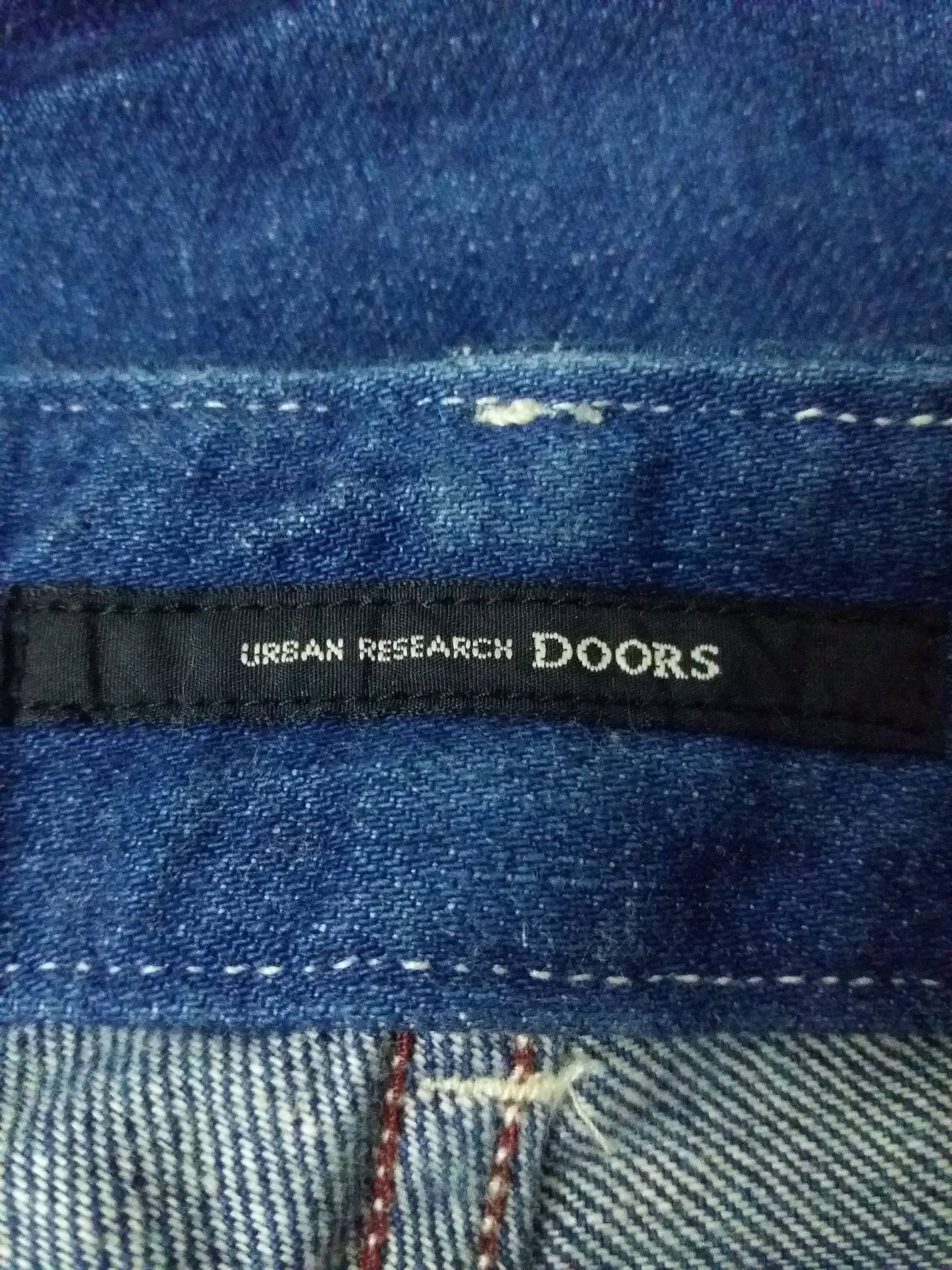 General Research × Indigo × URBAN RESEARCH DOORS Vintage Y2k Urban Research Doors Baker Cargo Baggy Pants Size US 34 / EU 50 - 3 Thumbnail