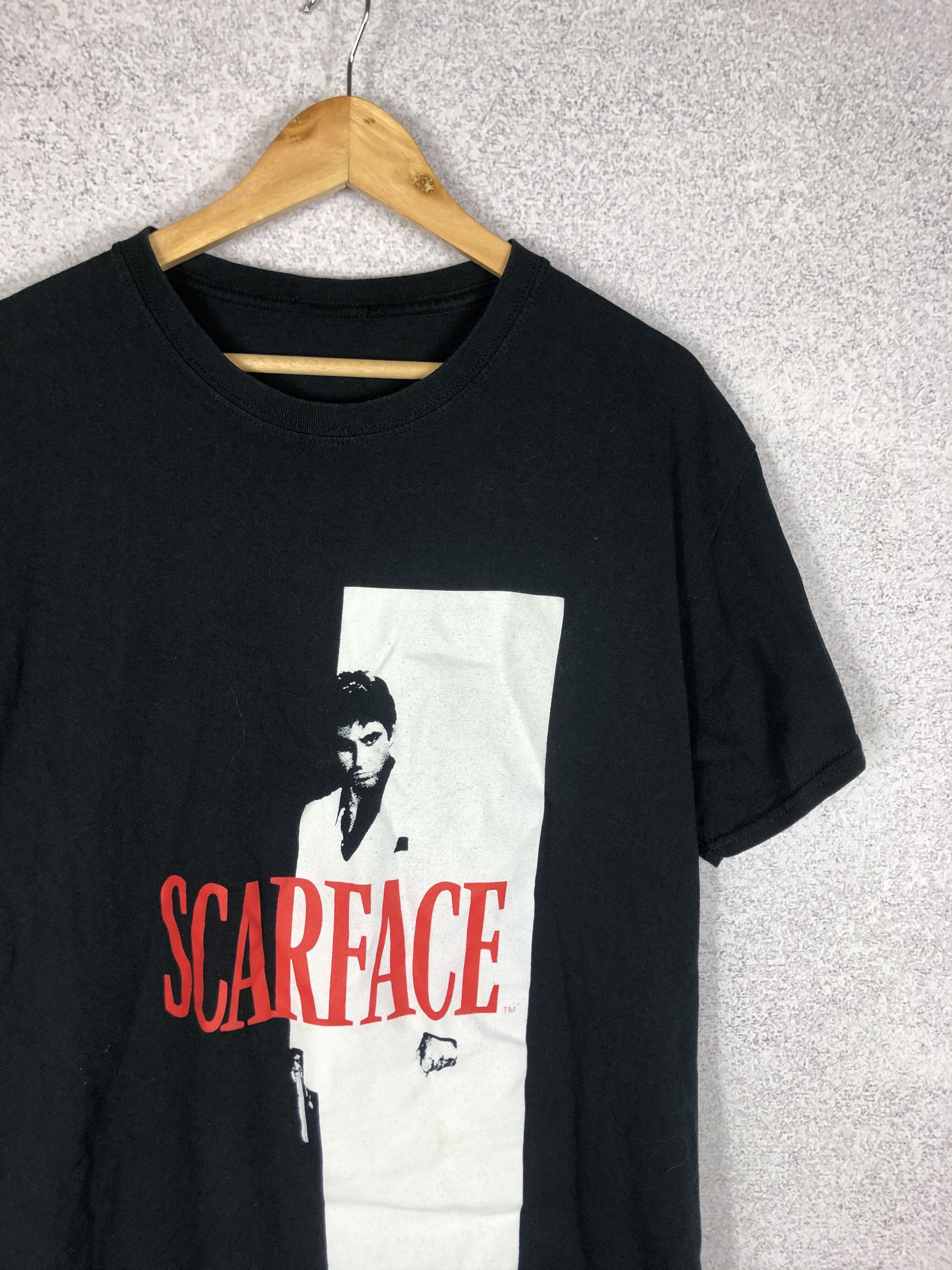 Vintage Vintage Scarface Movie Tee Y2K Alpacino T-Shirt Size US L / EU 52-54 / 3 - 2 Thumbnail