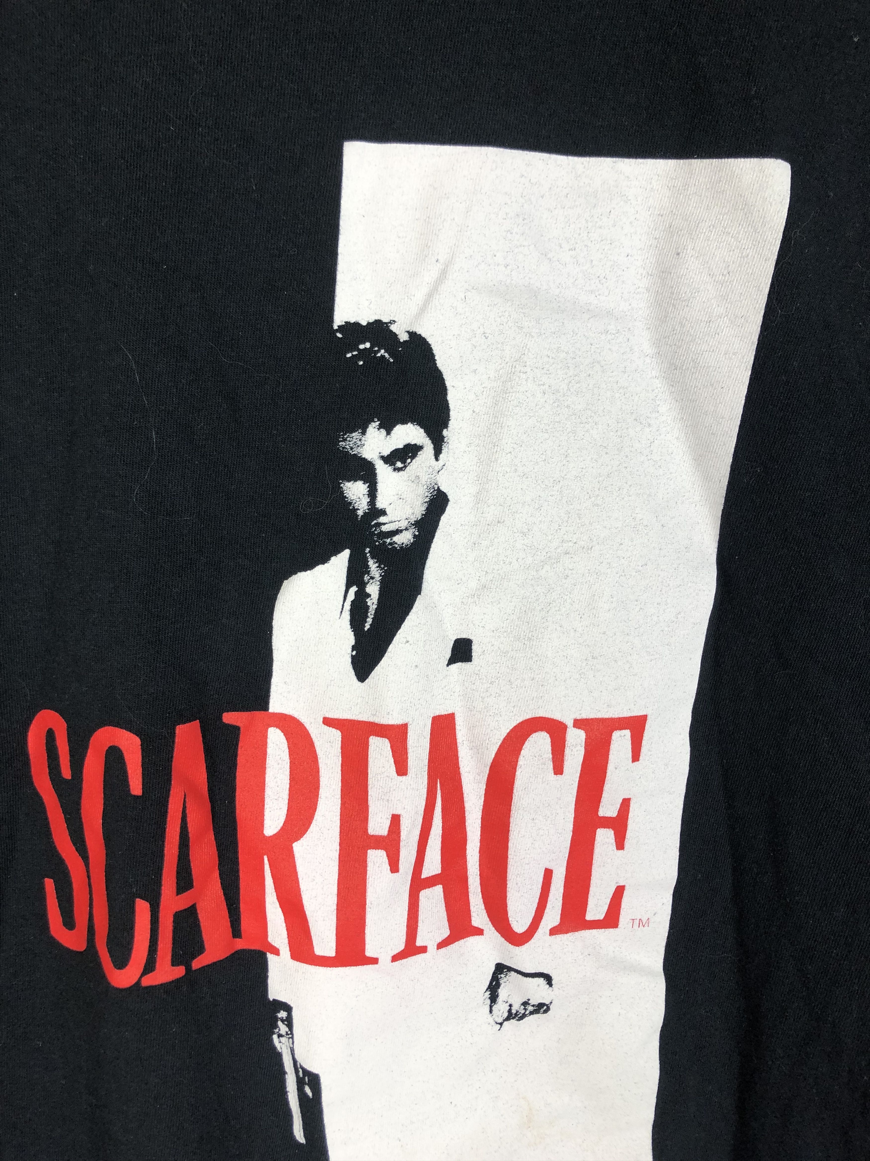 Vintage Vintage Scarface Movie Tee Y2K Alpacino T-Shirt Size US L / EU 52-54 / 3 - 3 Thumbnail