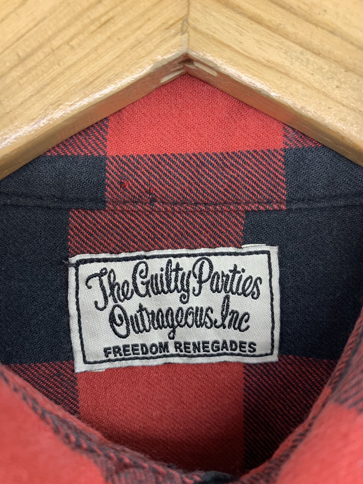 Needles Wacko Maria Check The Guilty Parties Shirts Size US S / EU 44-46 / 1 - 7 Thumbnail