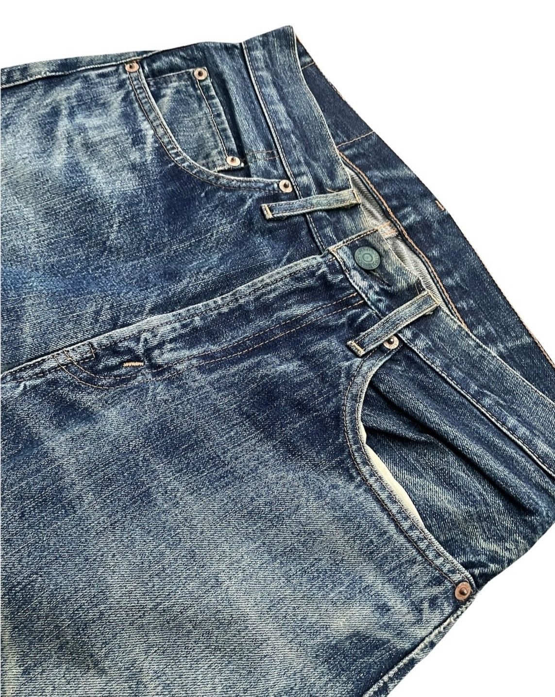 Levi's Levis 505 E 1967 Model Redline Selvedge Aging Distressed Size US 30 / EU 46 - 11 Thumbnail