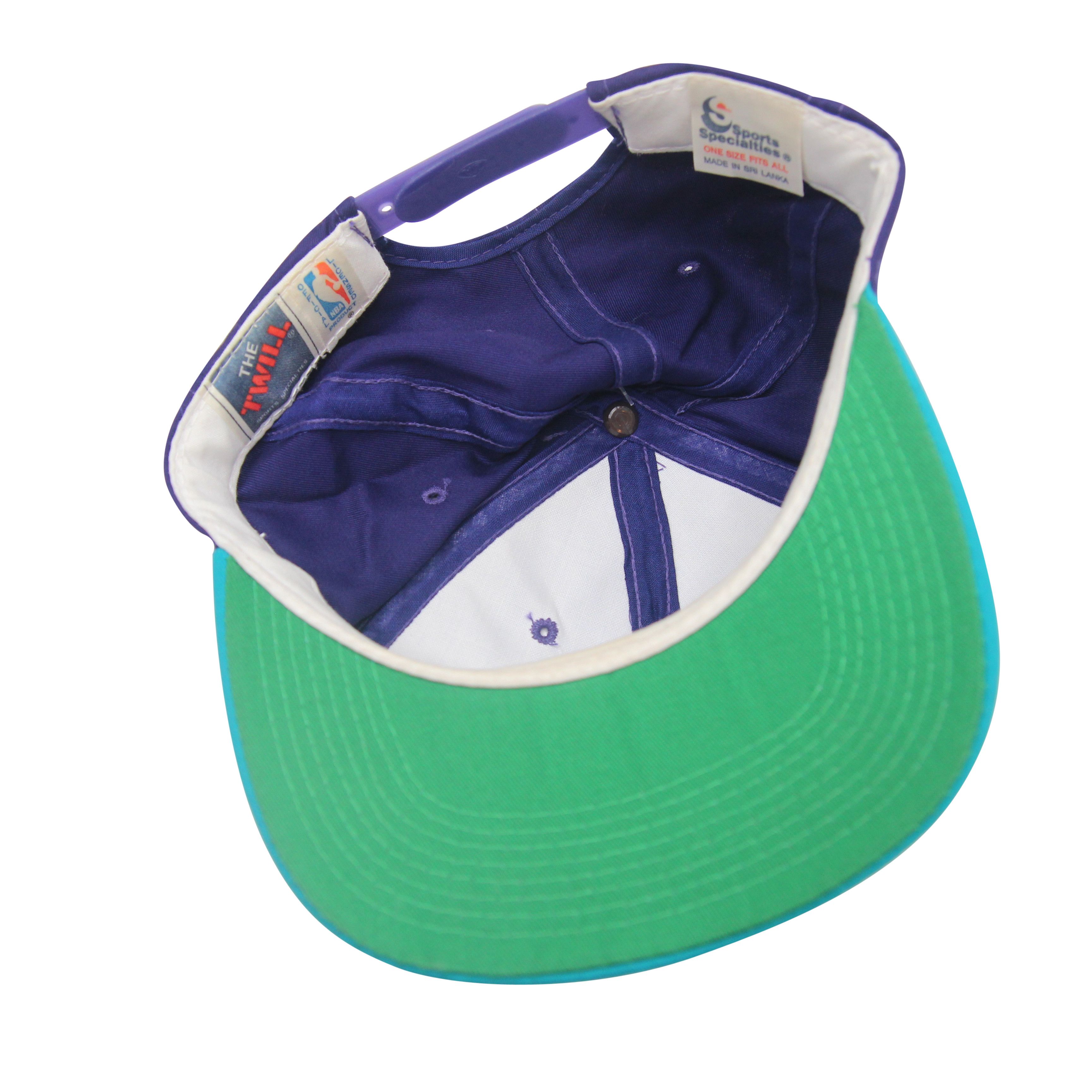 NBA × Sports Specialties × Vintage Vintage Sport Specialties Charlotte Hornets Script Spellout Size ONE SIZE - 5 Thumbnail