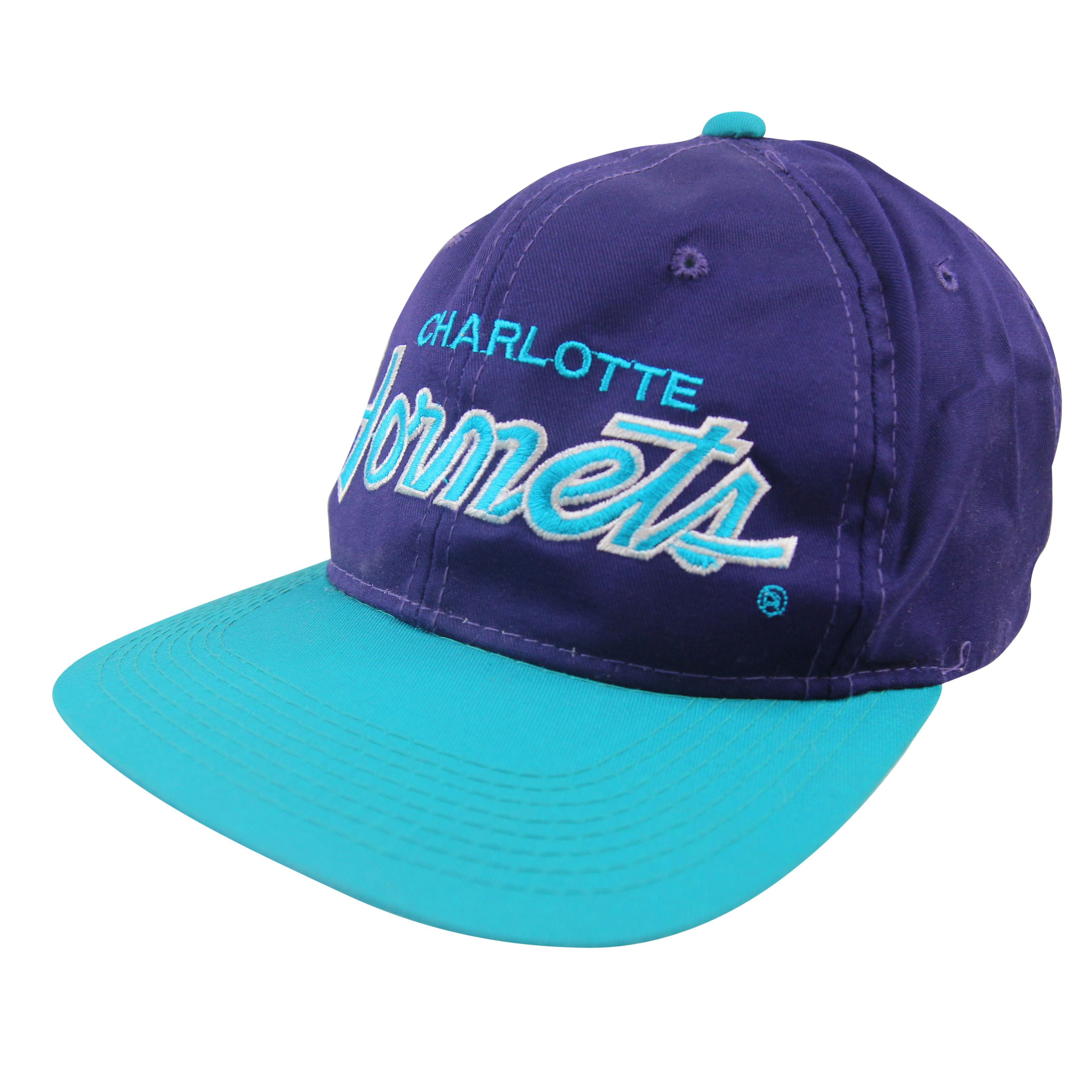 NBA × Sports Specialties × Vintage Vintage Sport Specialties Charlotte Hornets Script Spellout Size ONE SIZE - 1 Thumbnail