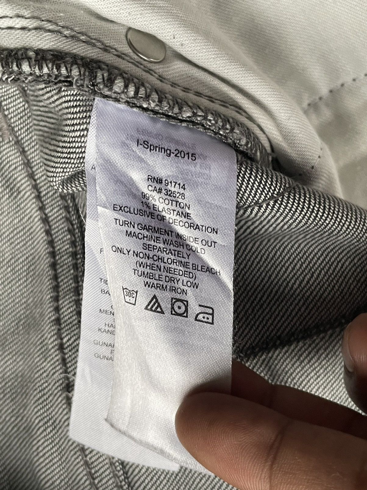 Armani Exchange × Designer Armani Exchange Denim Size US 33 - 12 Thumbnail