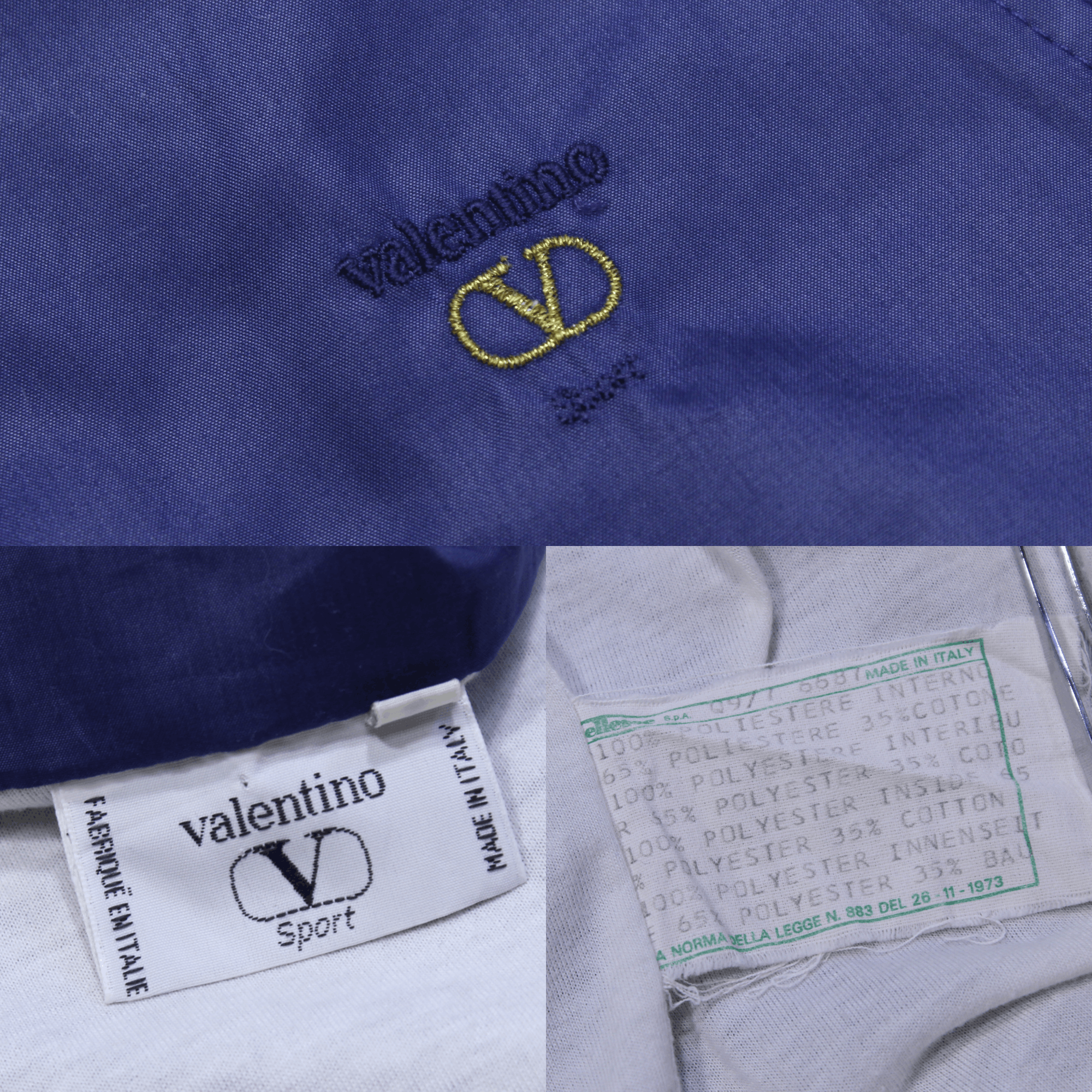 Valentino Valentino Sport 3D Big Logo Light Jacket Vintage Baggy Fit Size US L / EU 52-54 / 3 - 12 Thumbnail