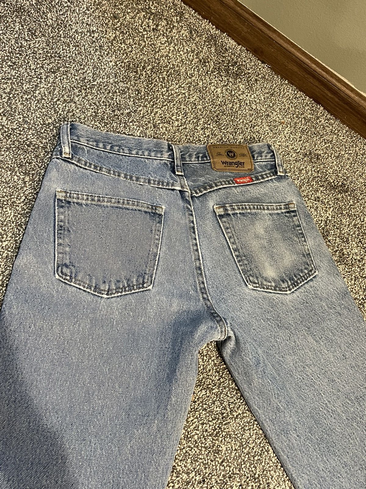 Vintage × Wrangler Wrangler Vintage Distressed Denim Size US 29 - 8 Thumbnail