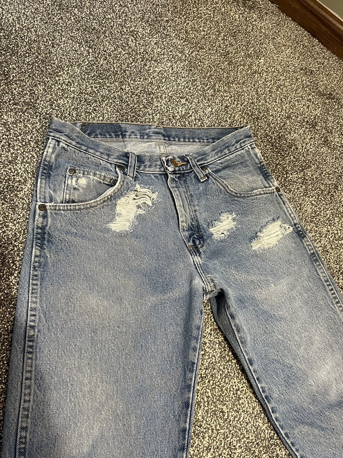 Vintage × Wrangler Wrangler Vintage Distressed Denim Size US 29 - 4 Thumbnail