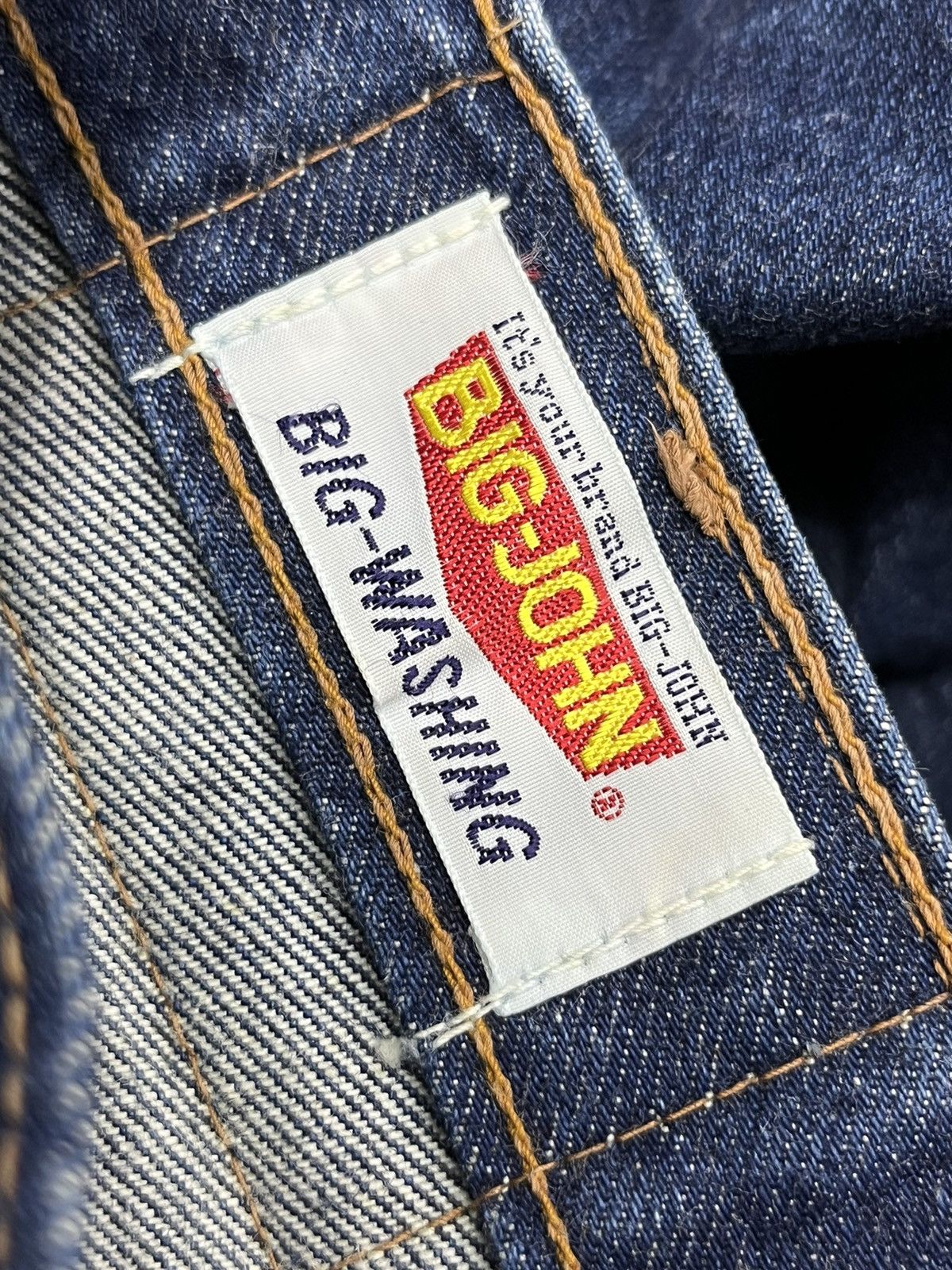 Big John Vintage BIG JOHN BIG WASHING Flare Bell Bottom High Waisted Size US 28 / EU 44 - 9 Thumbnail