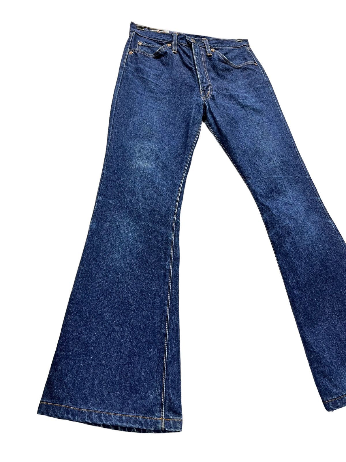 Big John Vintage BIG JOHN BIG WASHING Flare Bell Bottom High Waisted Size US 28 / EU 44 - 2 Thumbnail