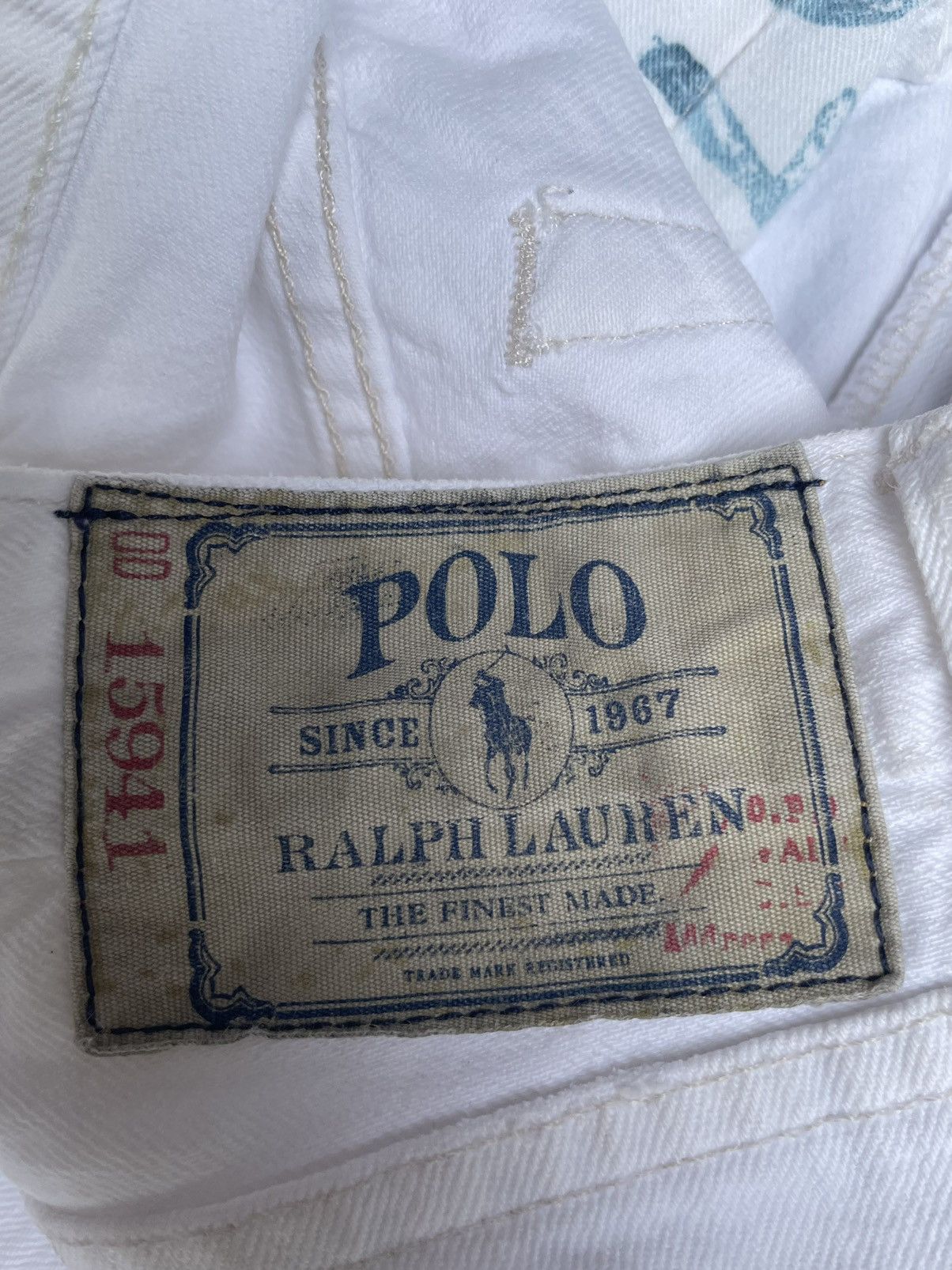 Polo Ralph Lauren Vintage Polo Ralph Lauren Classic 867 Denim Size US 33 - 13 Thumbnail
