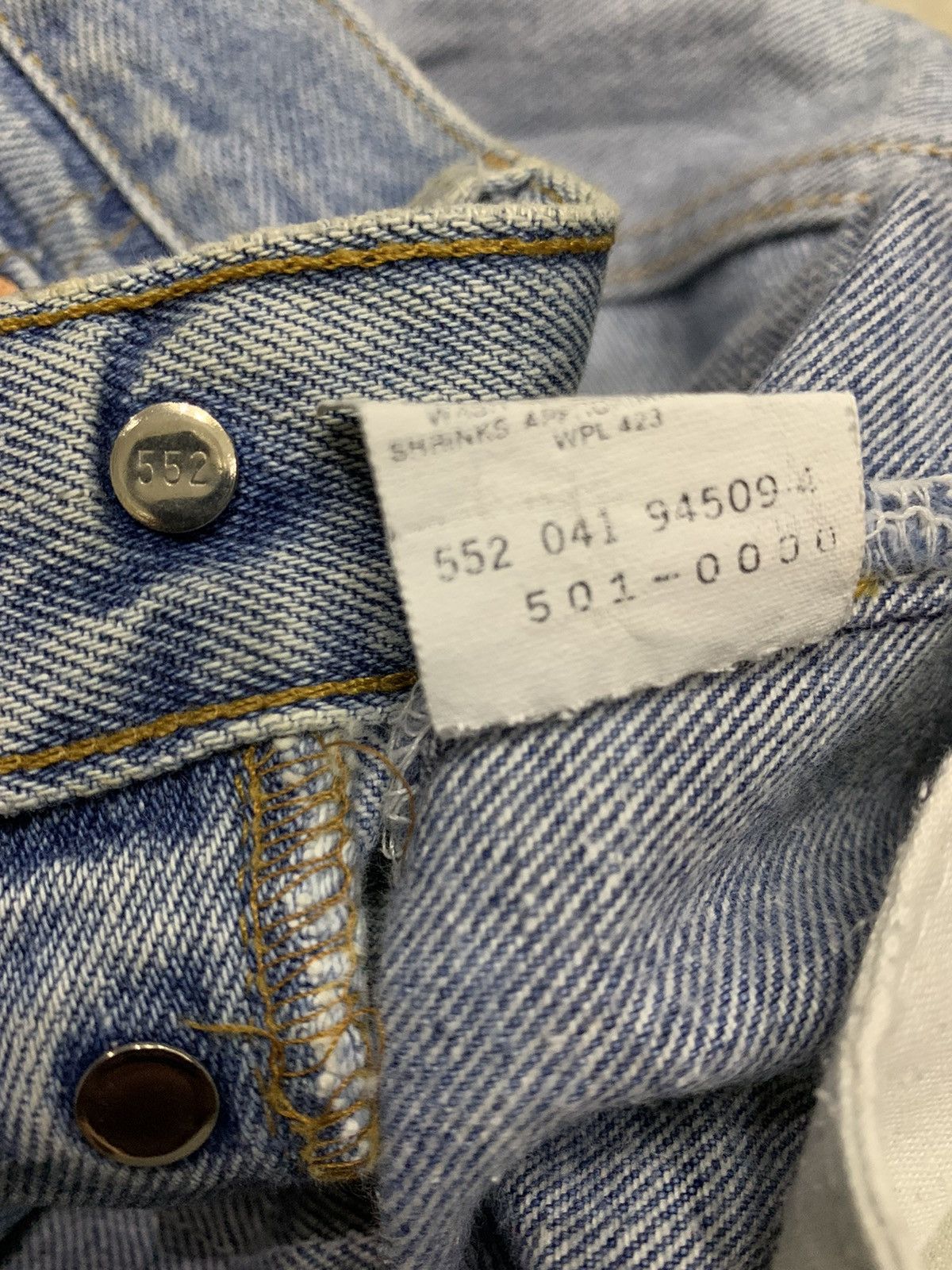 Levi's Vintage Levis 501xx Button Fly Distressed Size US 30 / EU 46 - 5 Thumbnail