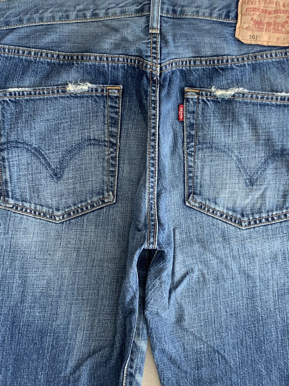Levi's Vintage Levis 501 Denim Jeans Size US 33 - 5 Thumbnail