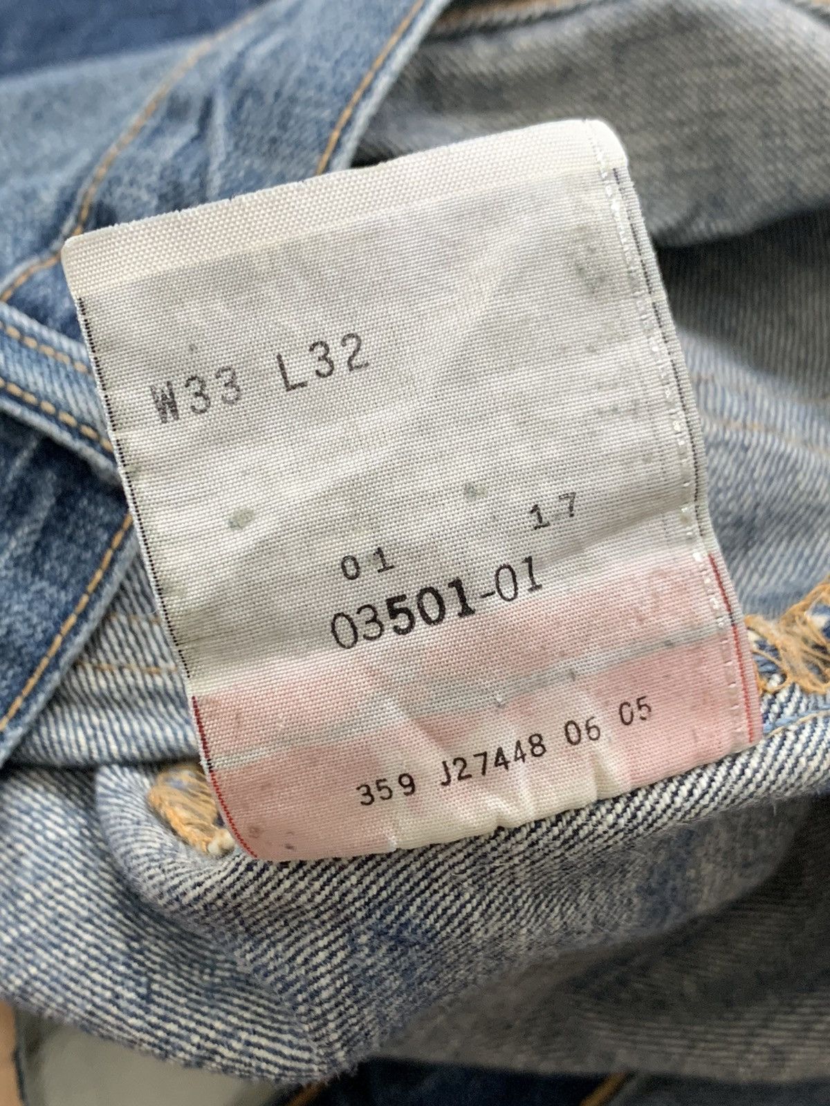 Levi's Vintage Levis 501 Denim Jeans Size US 33 - 11 Thumbnail