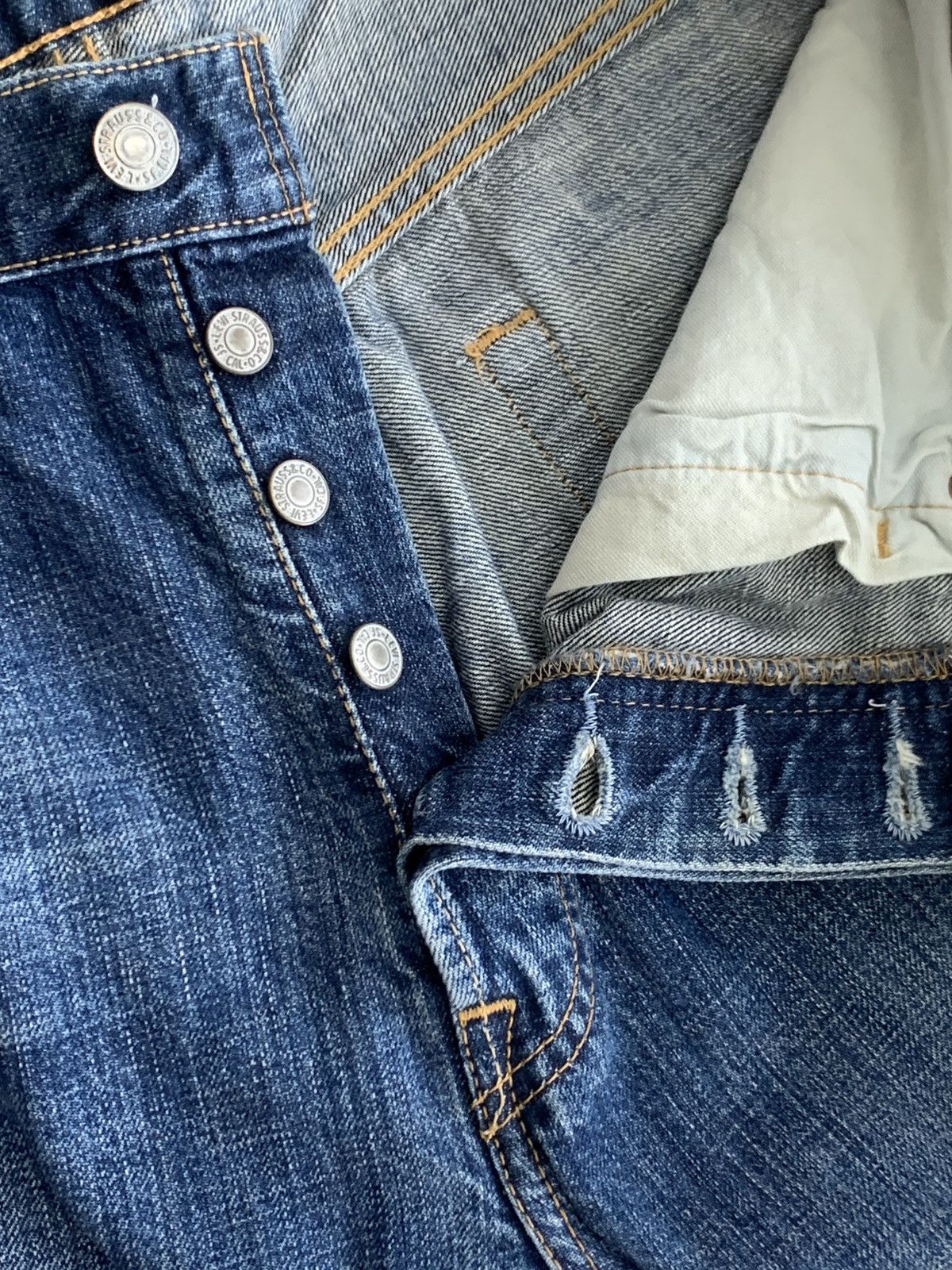 Levi's Vintage Levis 501 Denim Jeans Size US 33 - 4 Thumbnail