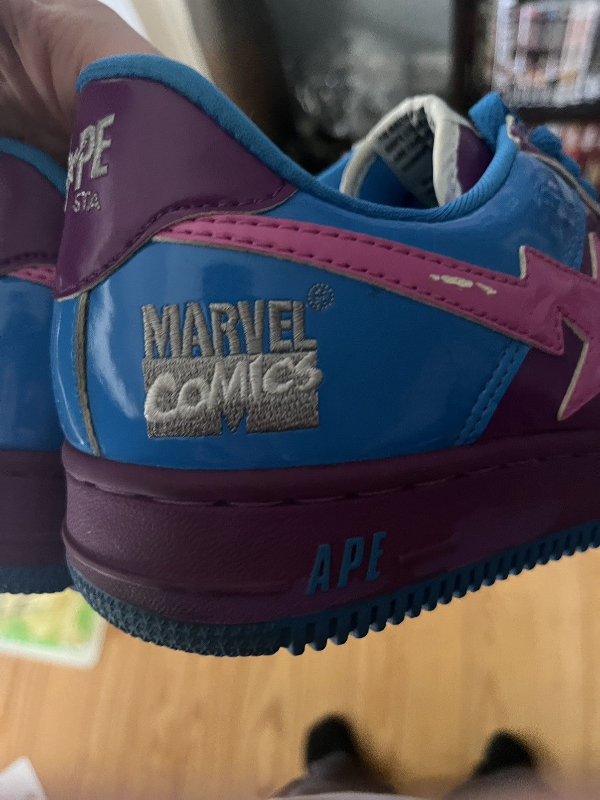Bape × Marvel Comics Bape x Marvel silver surfer Size US 9.5 / EU 42-43 - 15 Thumbnail
