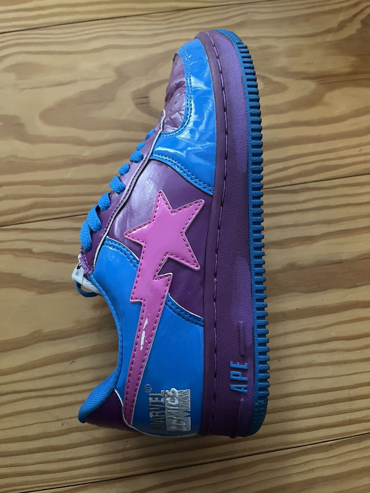 Bape × Marvel Comics Bape x Marvel silver surfer Size US 9.5 / EU 42-43 - 6 Thumbnail