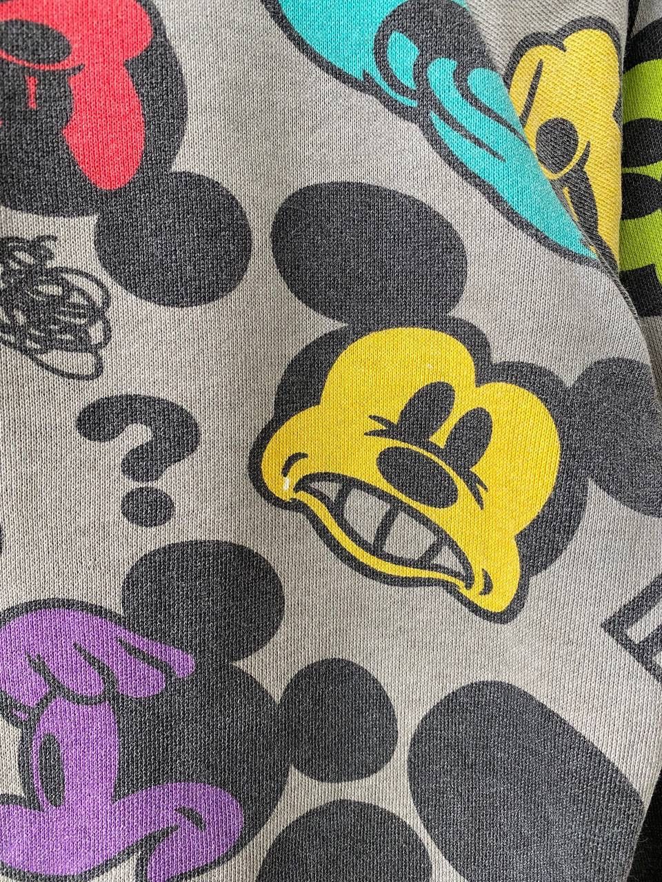 Cartoon Network Disney Mickey Mouse Over Print Zip Up Hoodies Size US XS / EU 42 / 0 - 4 Thumbnail