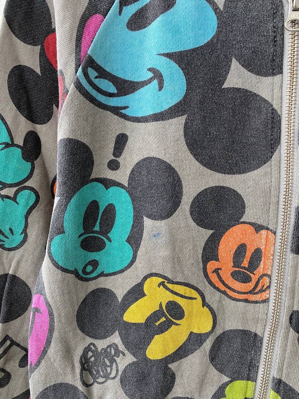 Cartoon Network Disney Mickey Mouse Over Print Zip Up Hoodies Size US XS / EU 42 / 0 - 3 Thumbnail