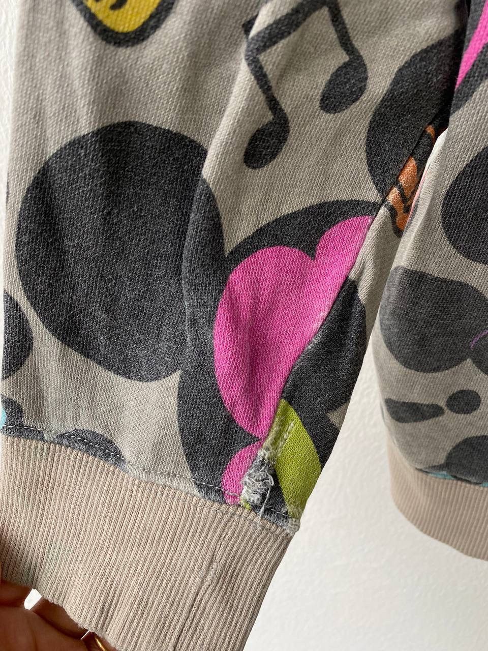 Cartoon Network Disney Mickey Mouse Over Print Zip Up Hoodies Size US XS / EU 42 / 0 - 5 Thumbnail