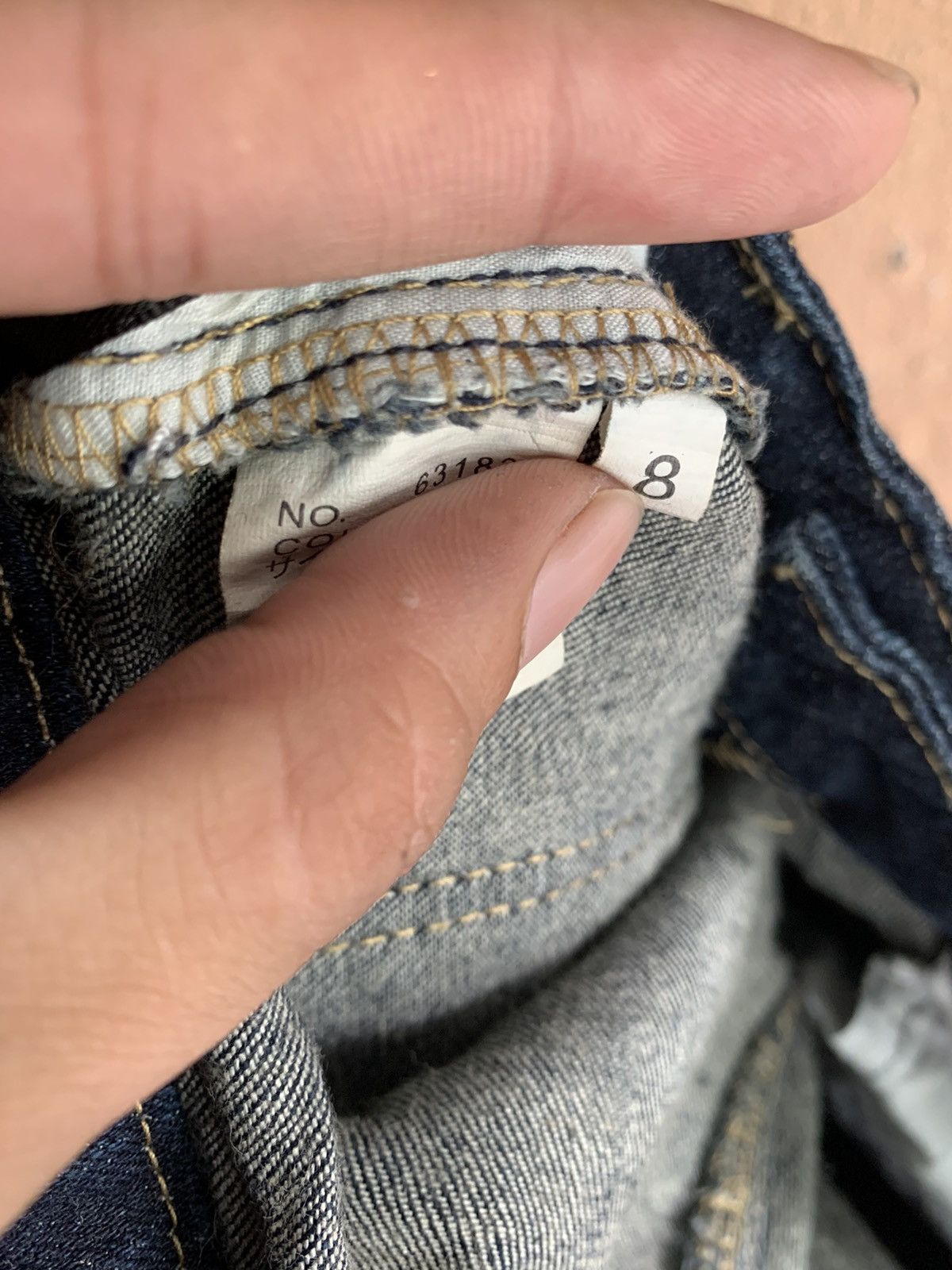 Japanese Brand Super Skinny Distressed Denim Size 28" / US 6 / IT 42 - 10 Thumbnail
