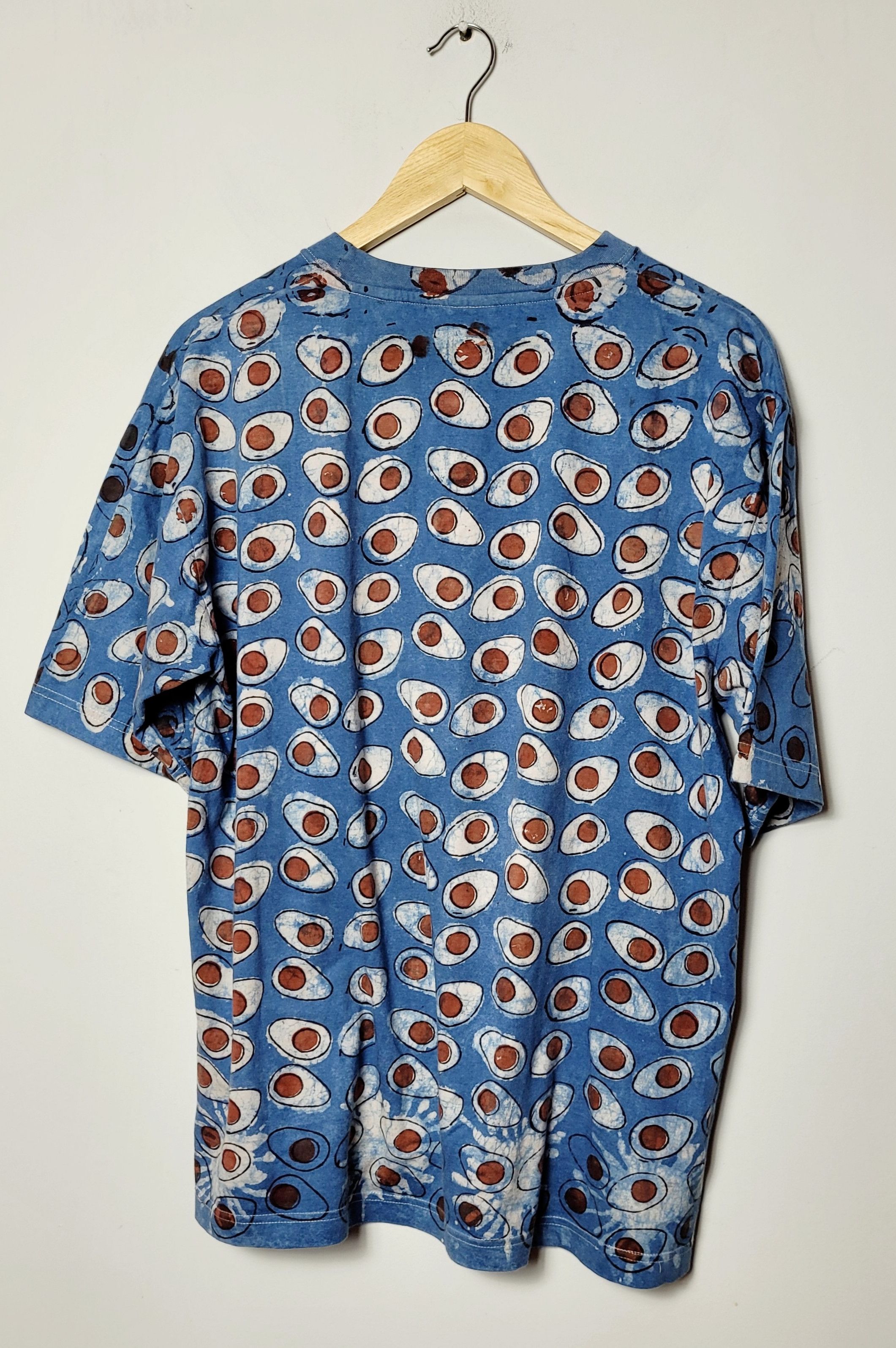 Vintage abstract tie dye avocado vintage t-shirt Size US L / EU 52-54 / 3 - 7 Thumbnail