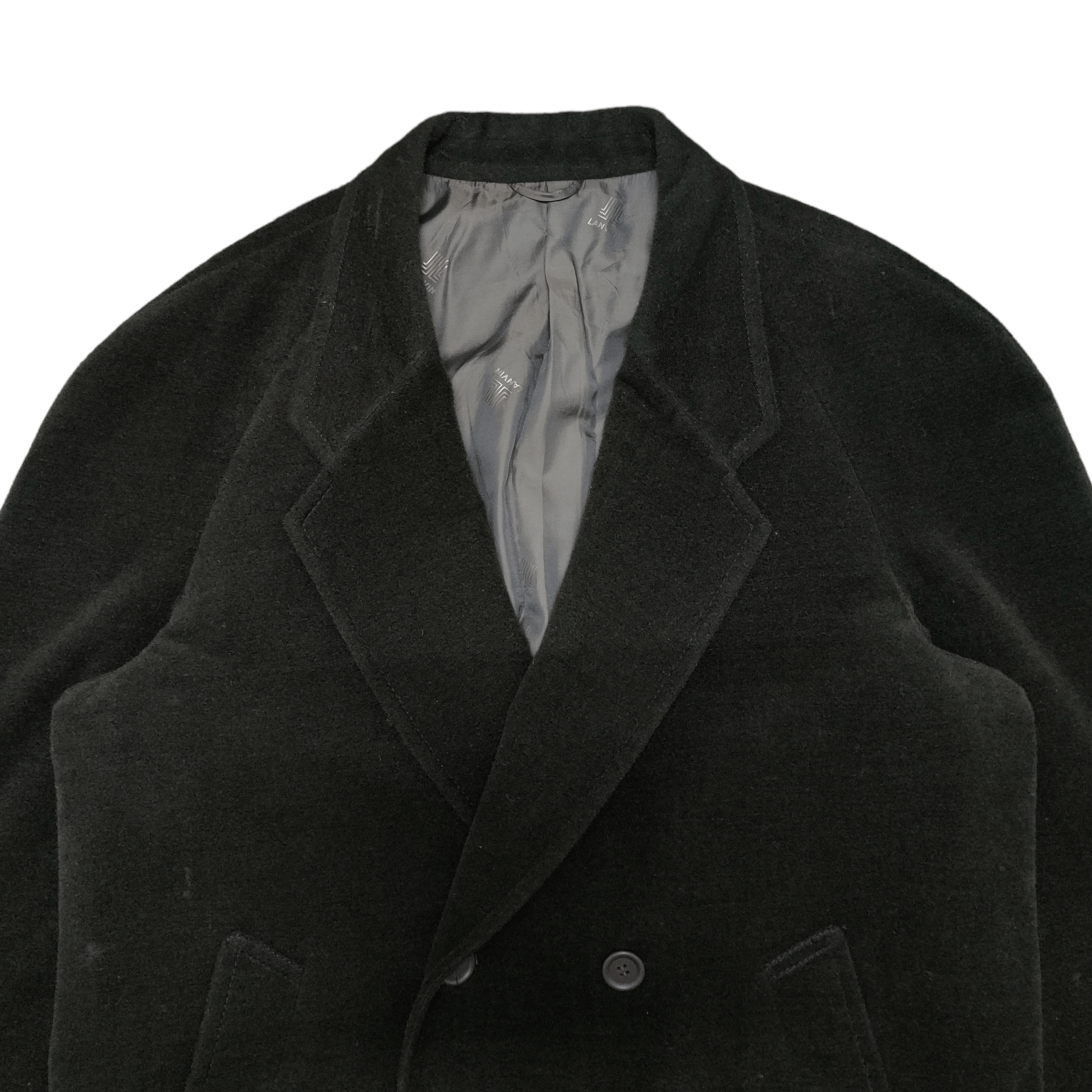 Lanvin Vintage Lanvin Paris Wool Coat Size US L / EU 52-54 / 3 - 2 Thumbnail
