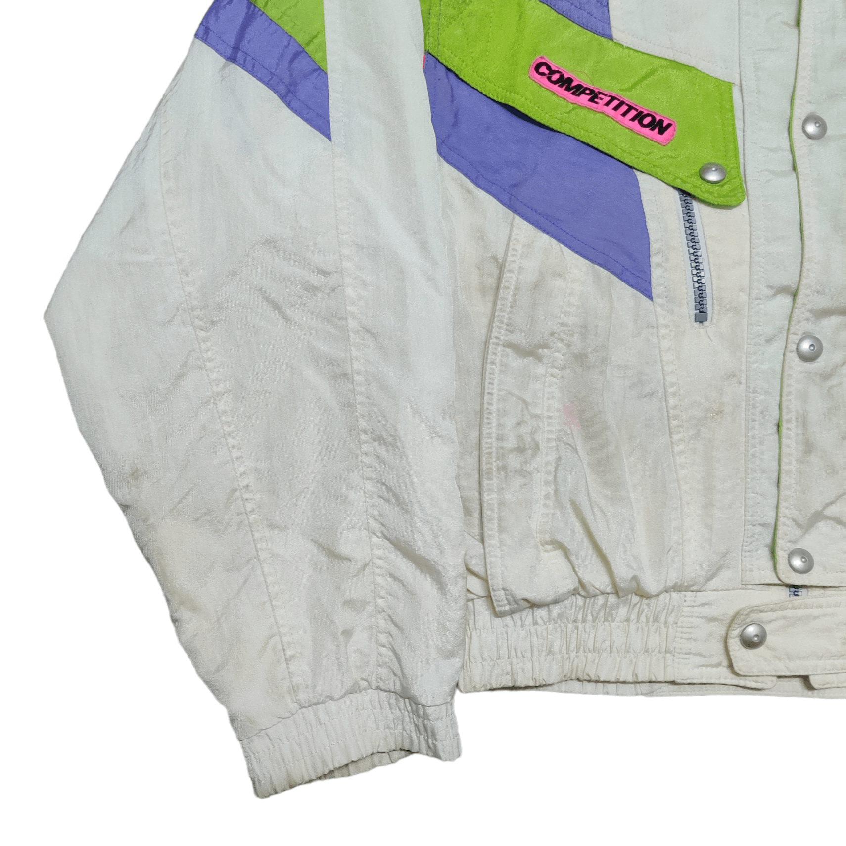 Asics Vintage Asics Competition Ski Jacket Size US L / EU 52-54 / 3 - 3 Thumbnail