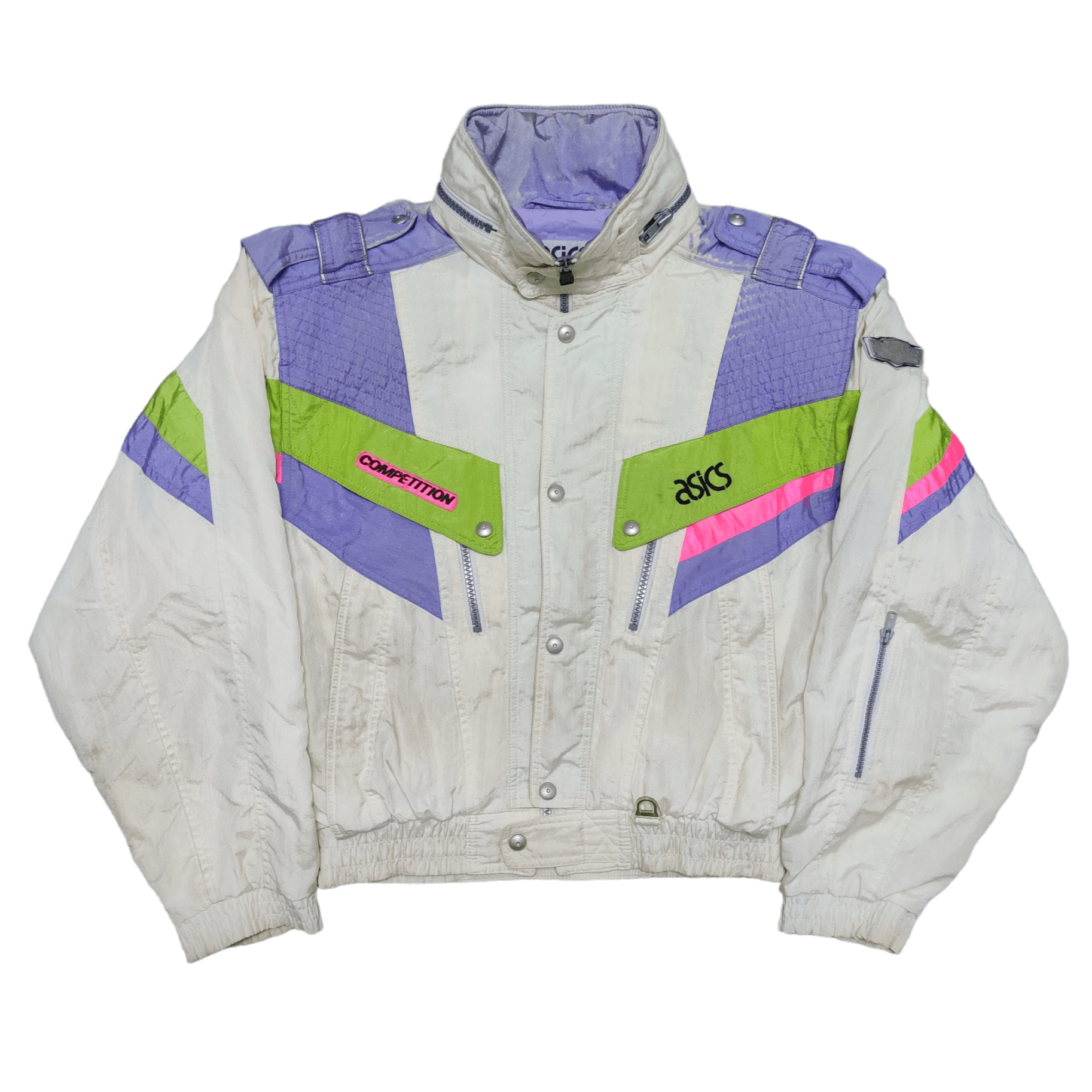 Asics Vintage Asics Competition Ski Jacket Size US L / EU 52-54 / 3 - 1 Thumbnail