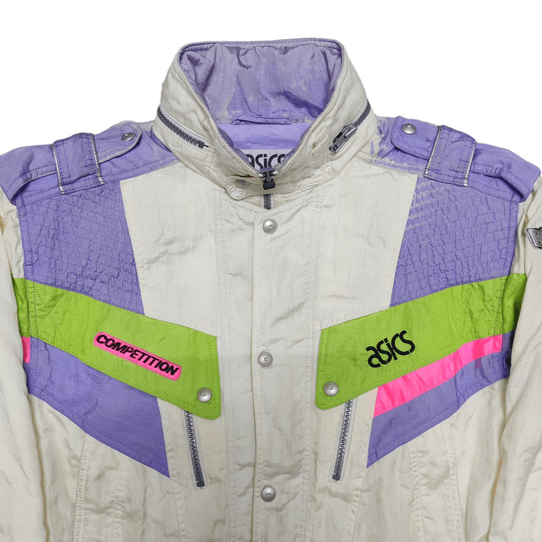Asics Vintage Asics Competition Ski Jacket Size US L / EU 52-54 / 3 - 2 Thumbnail