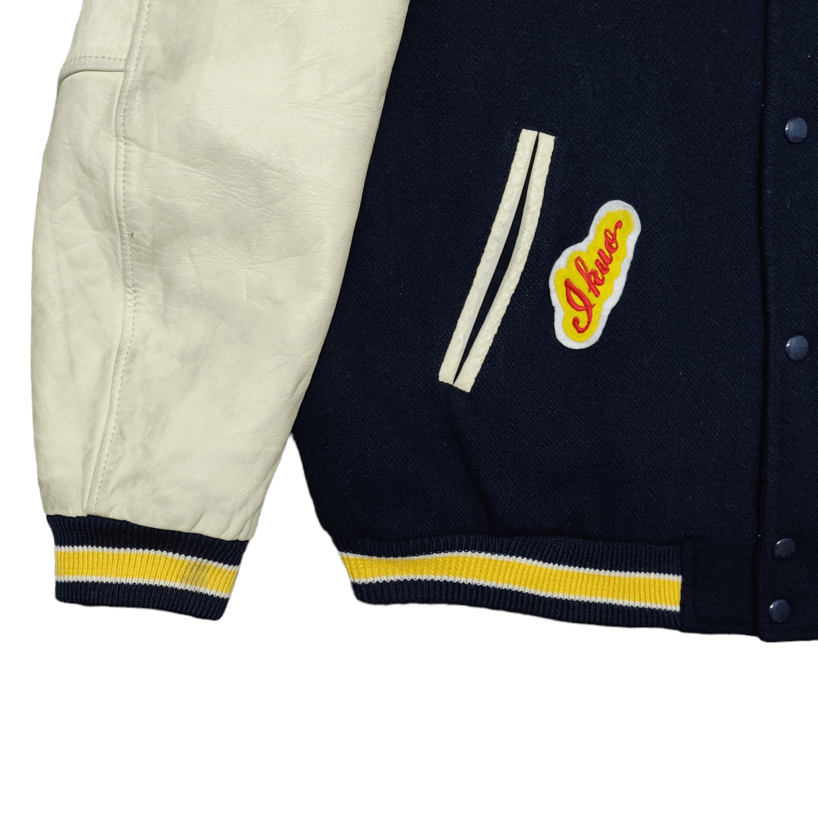Japanese Brand Vintage Peter Rabbit Staff Varsity Jacket Wool Leather Size US L / EU 52-54 / 3 - 5 Thumbnail