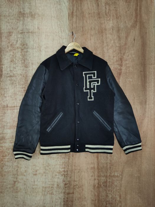 Varsity Core Fighter black varsity jacket vintage #4107DLAL | Grailed