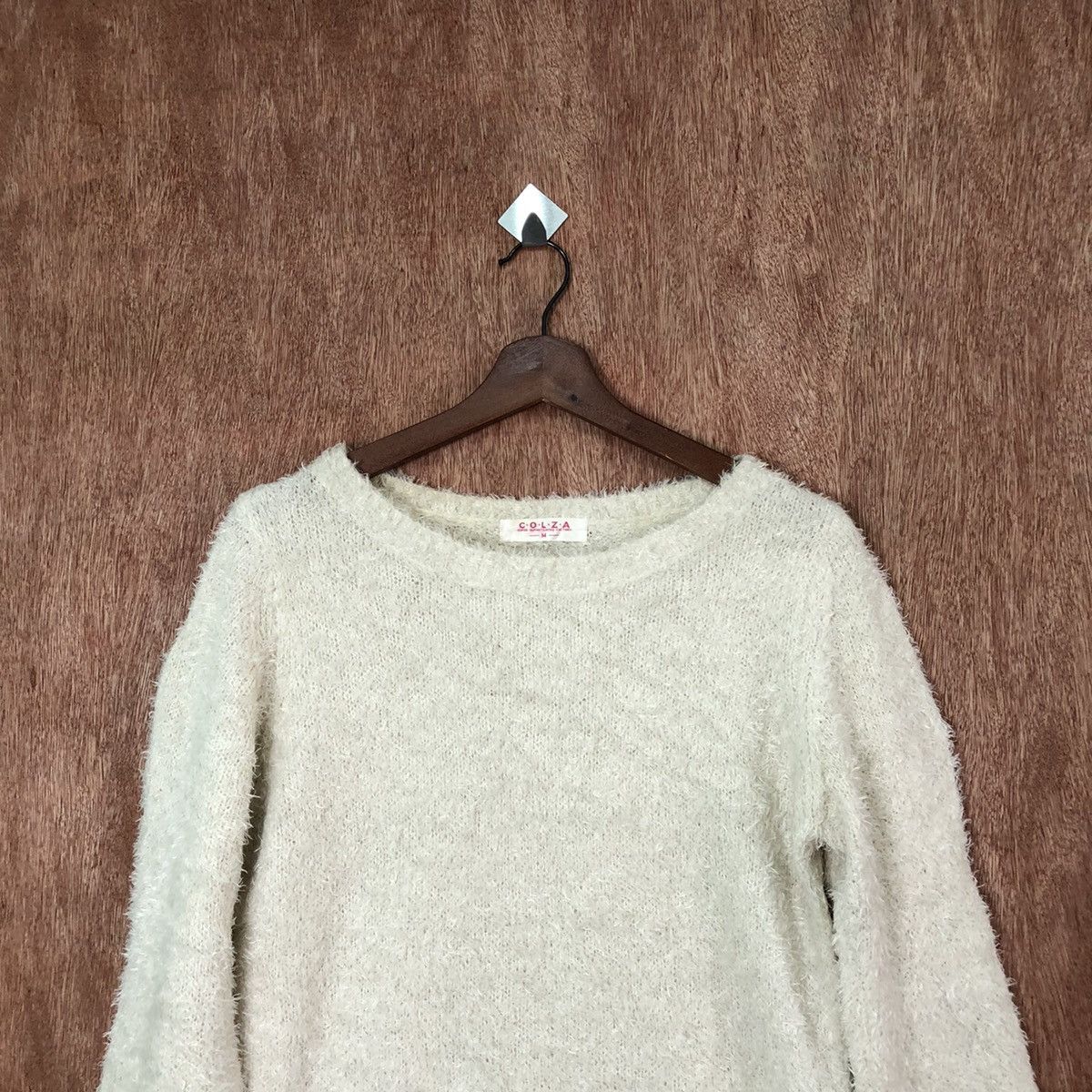 Homespun Knitwear × Japanese Brand Colza Shag Shaggy Fur Mohair Knitwear #6417 Size US M / EU 48-50 / 2 - 2 Thumbnail