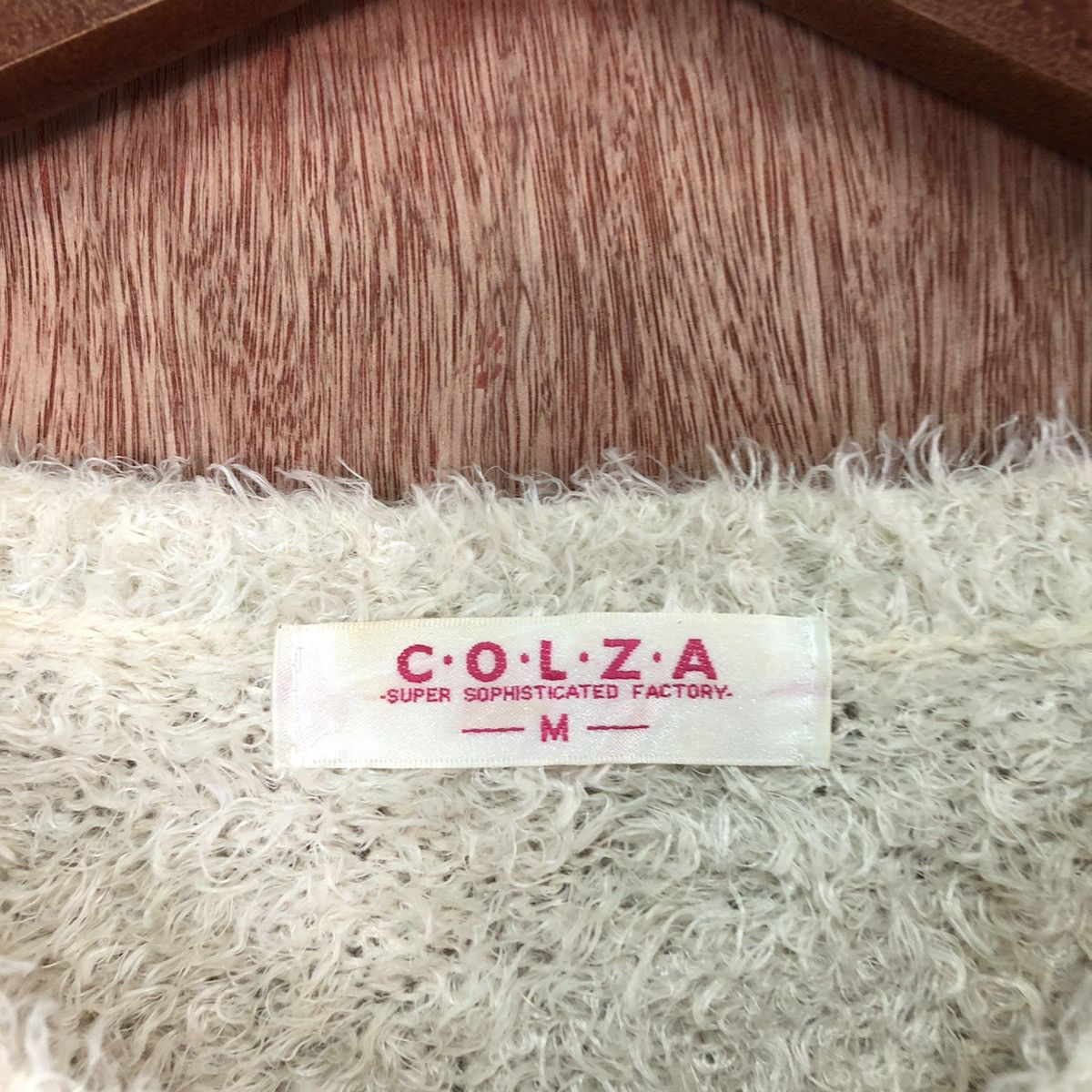 Homespun Knitwear × Japanese Brand Colza Shag Shaggy Fur Mohair Knitwear #6417 Size US M / EU 48-50 / 2 - 5 Thumbnail