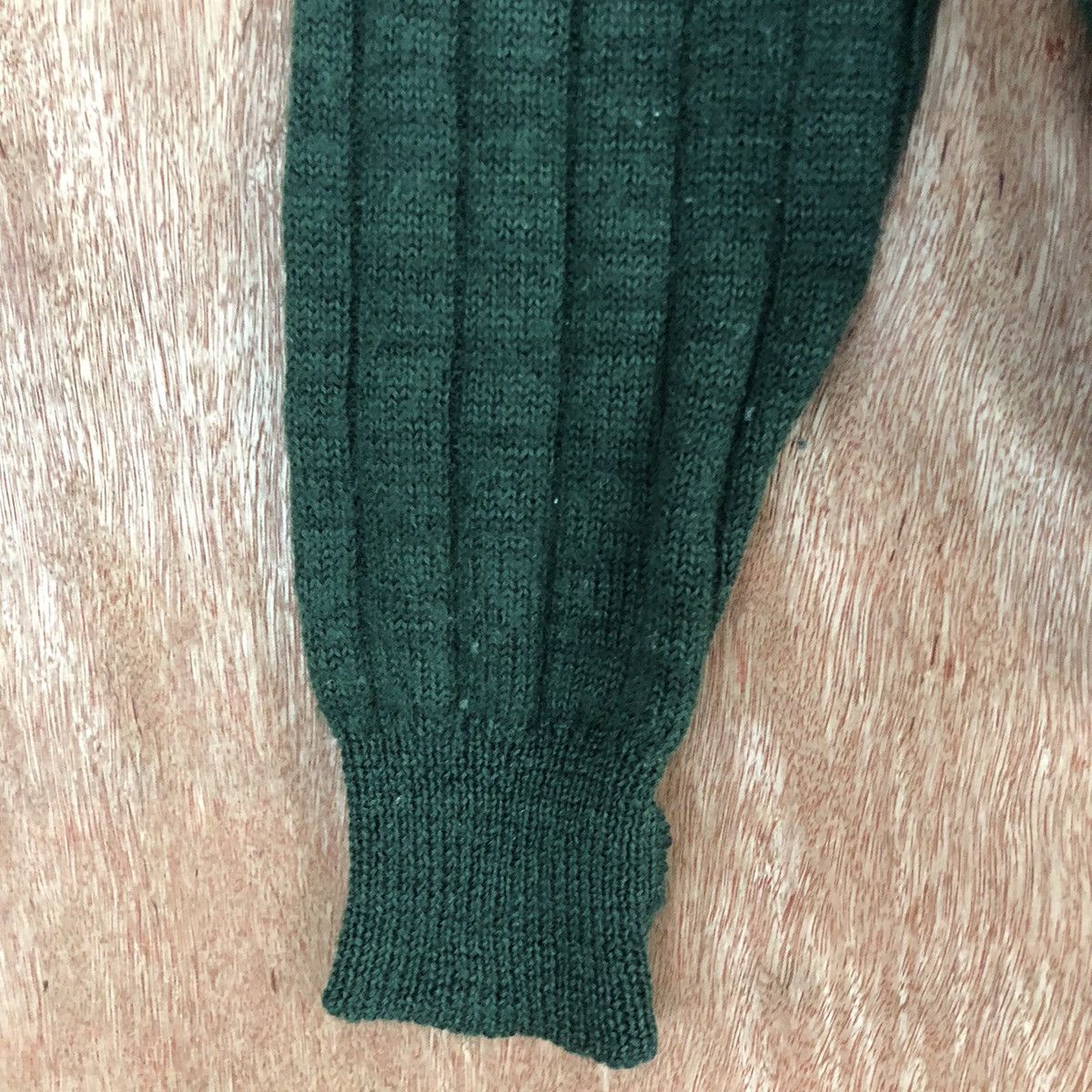 Homespun Knitwear × Uniqlo × Vintage DLL Uniqlo Green stripe vintage Knitwear #c590 Size US M / EU 48-50 / 2 - 6 Thumbnail