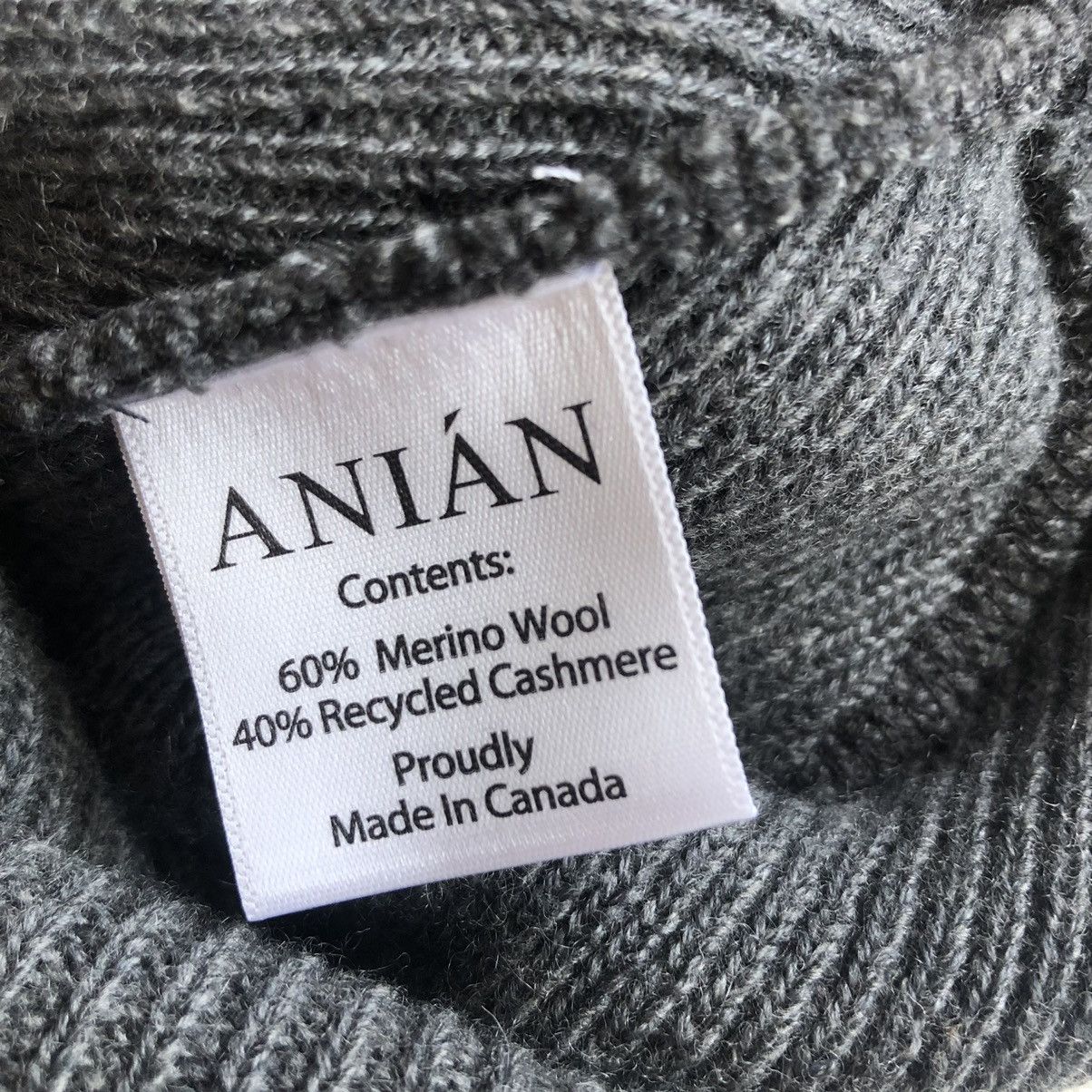 Other Anian Cashmere/Merino Wool Blend GREY Size ONE SIZE - 3 Thumbnail