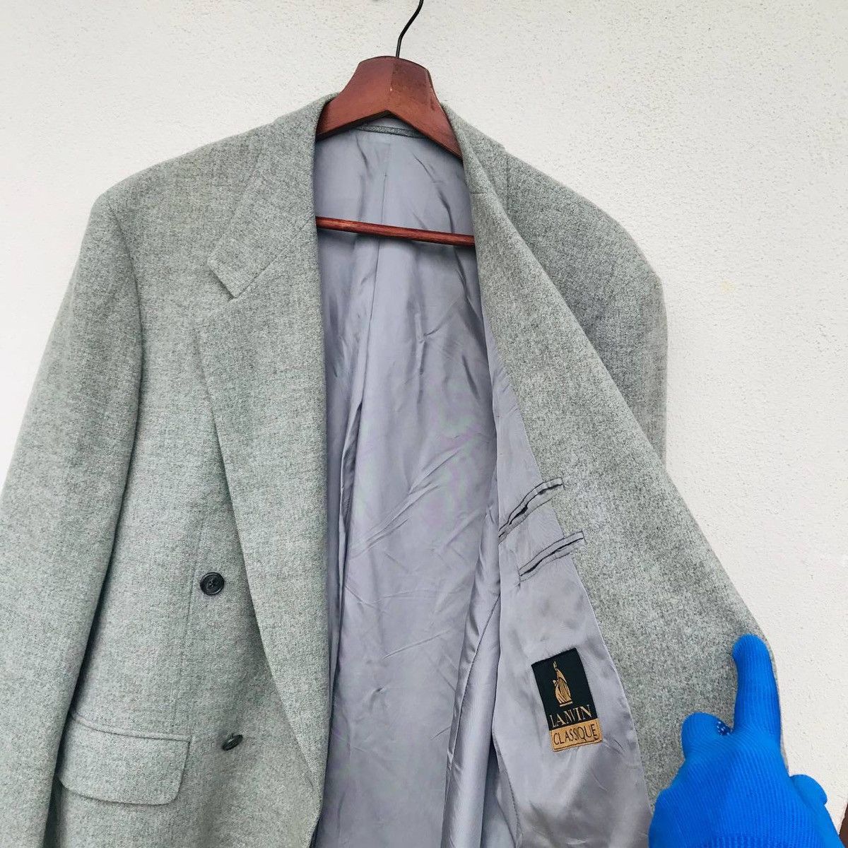 Lanvin × Vintage Vintage Lanvin Classique double face mid jacket Size US L / EU 52-54 / 3 - 3 Thumbnail