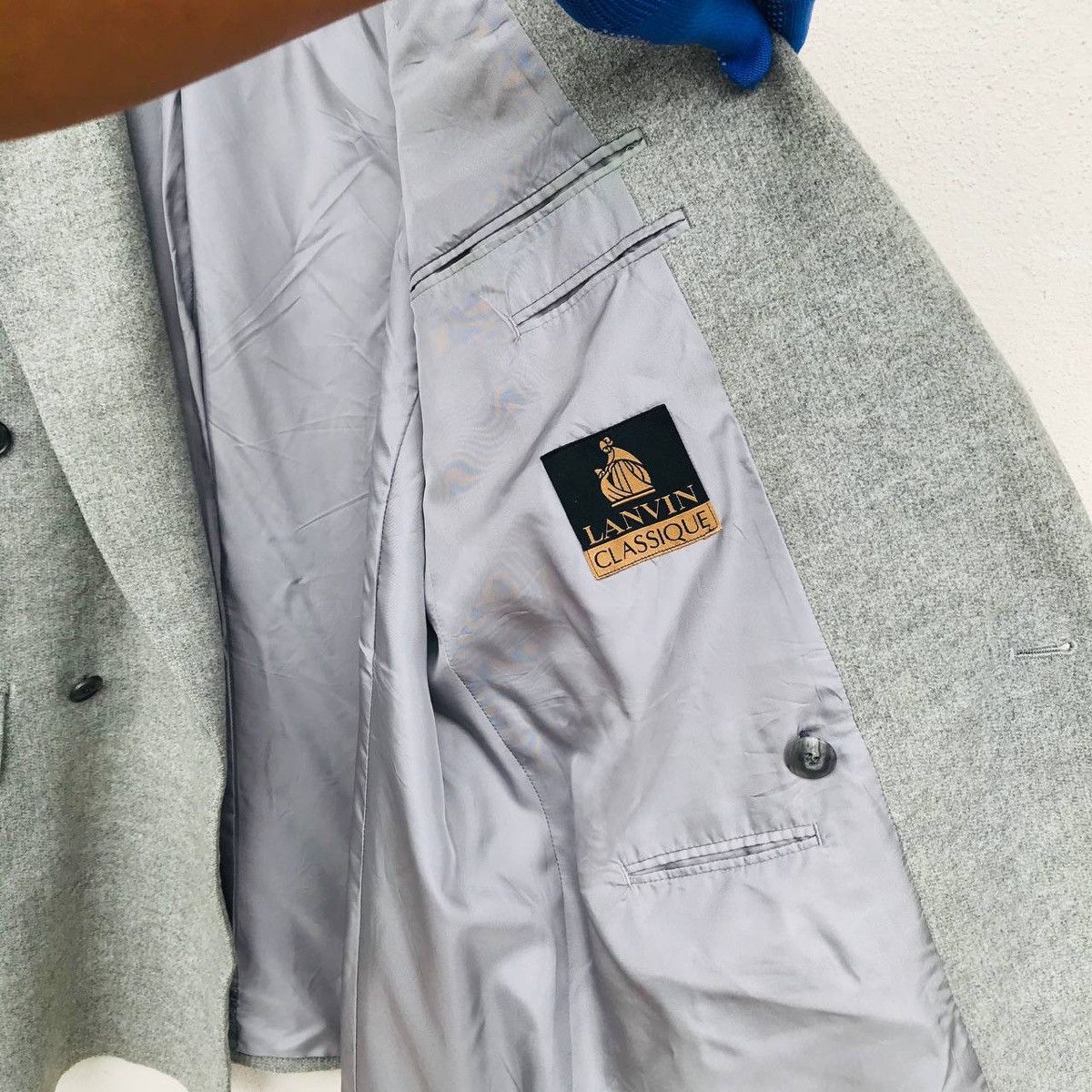 Lanvin × Vintage Vintage Lanvin Classique double face mid jacket Size US L / EU 52-54 / 3 - 7 Thumbnail
