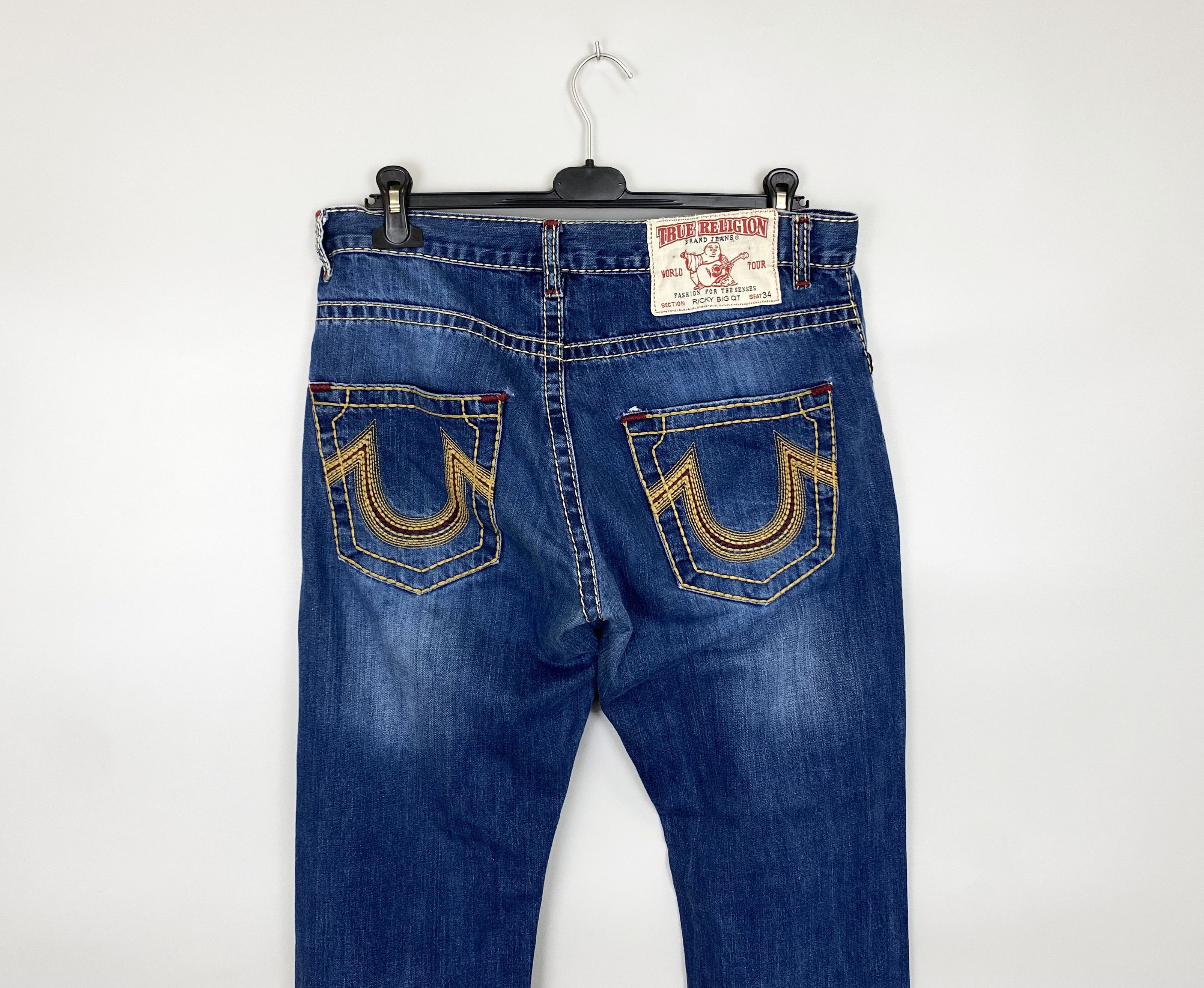 USA製 TRUE RELIGION ricky デニム ヴィンテージ スタッズ USA製 TRUE RELIGION ricky デニム ヴィンテージ スタッズ