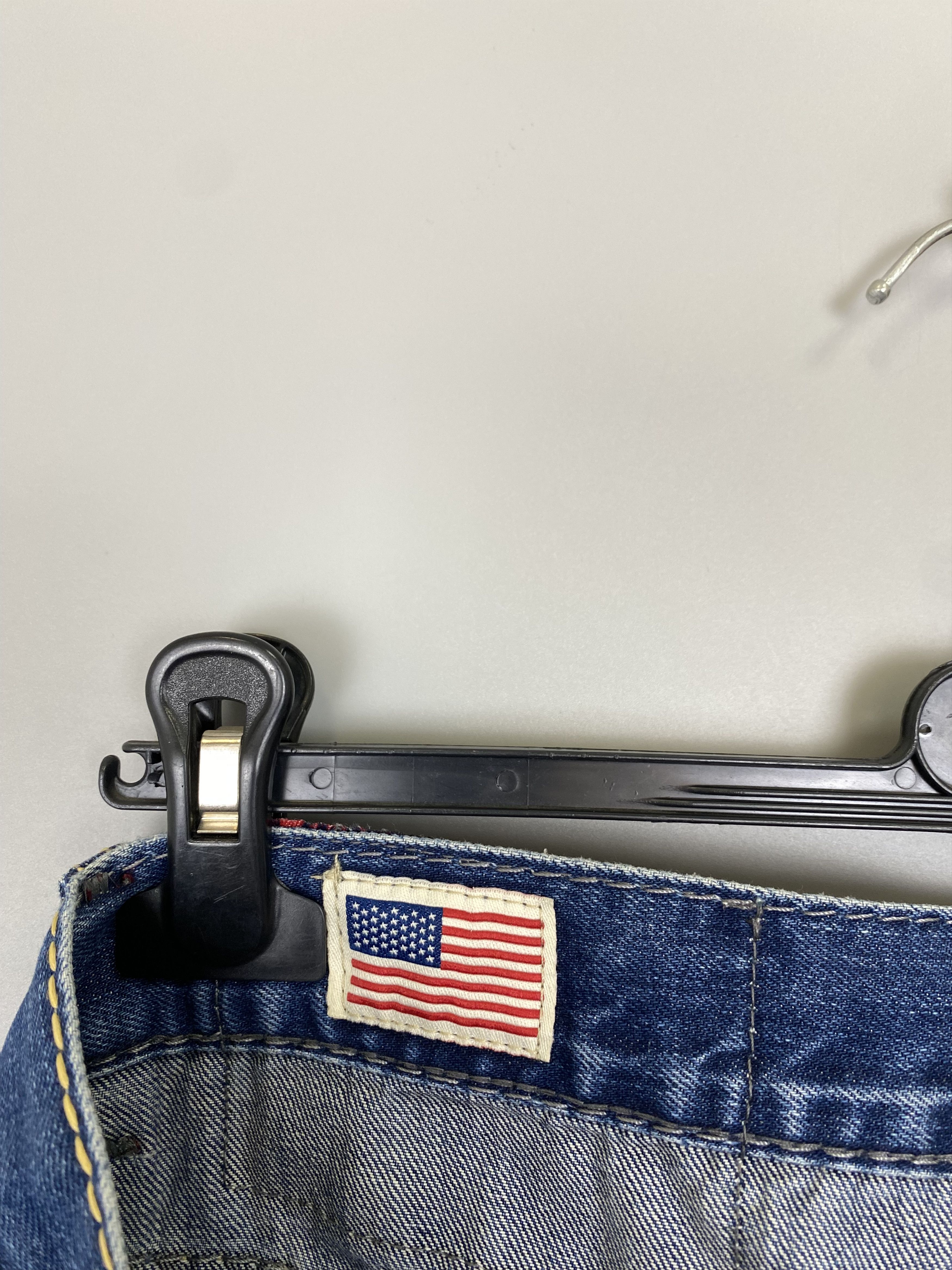 True Religion True Religion Ricky Big QT Vintage Made in USA Jeans Size US 33 - 13 Thumbnail