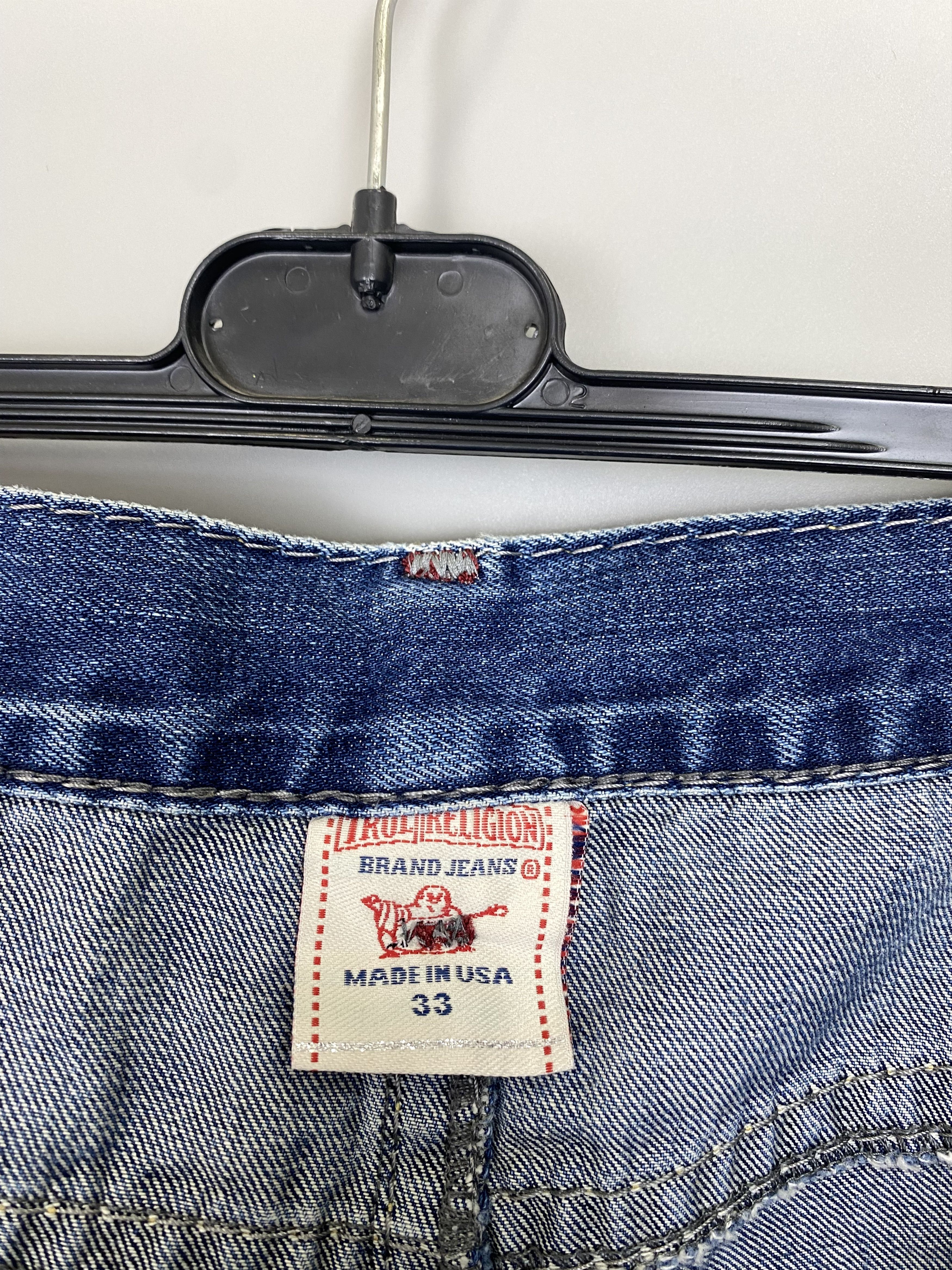 True Religion True Religion Ricky Big QT Vintage Made in USA Jeans Size US 33 - 14 Thumbnail