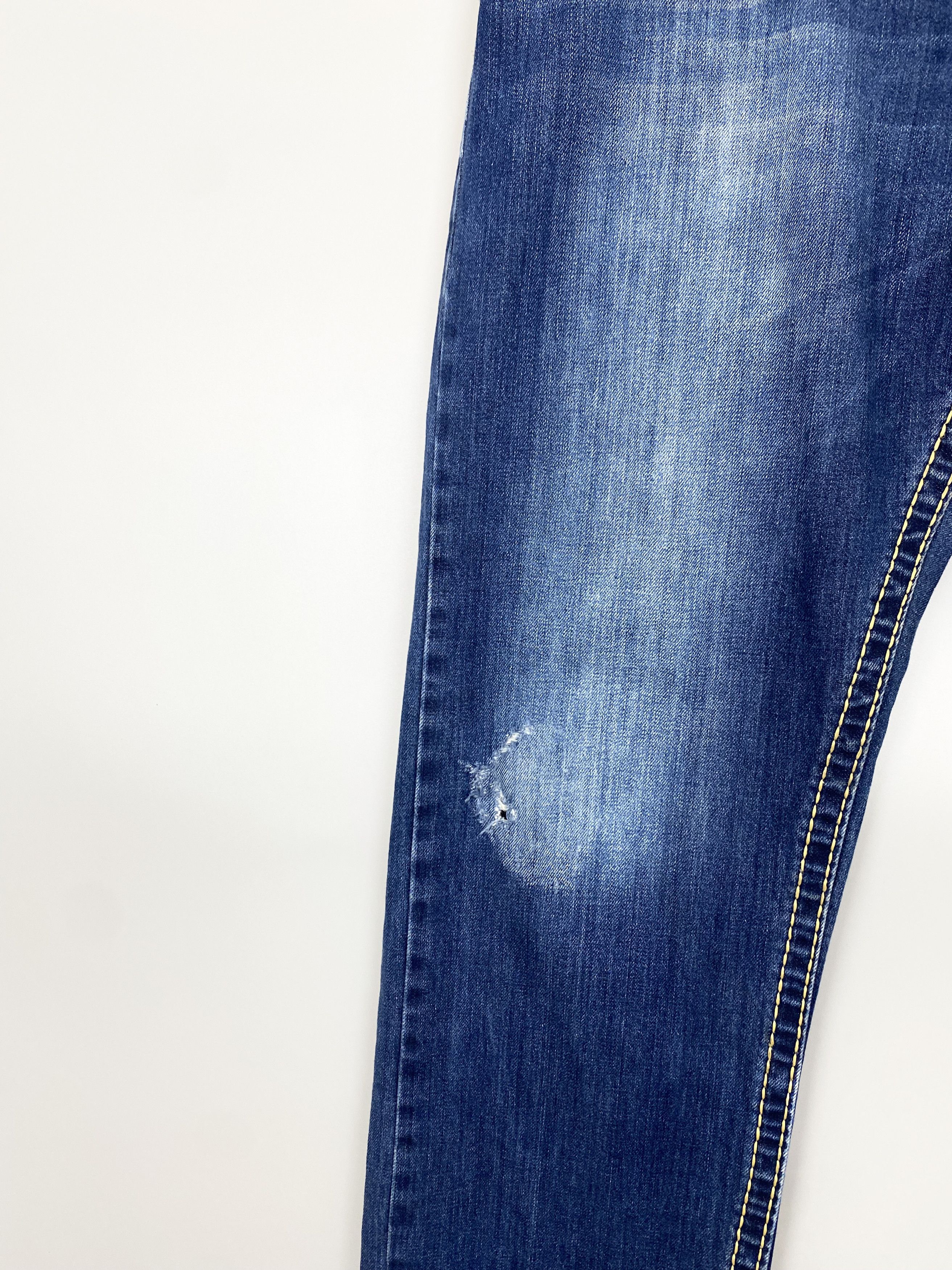True Religion True Religion Ricky Big QT Vintage Made in USA Jeans Size US 33 - 9 Thumbnail
