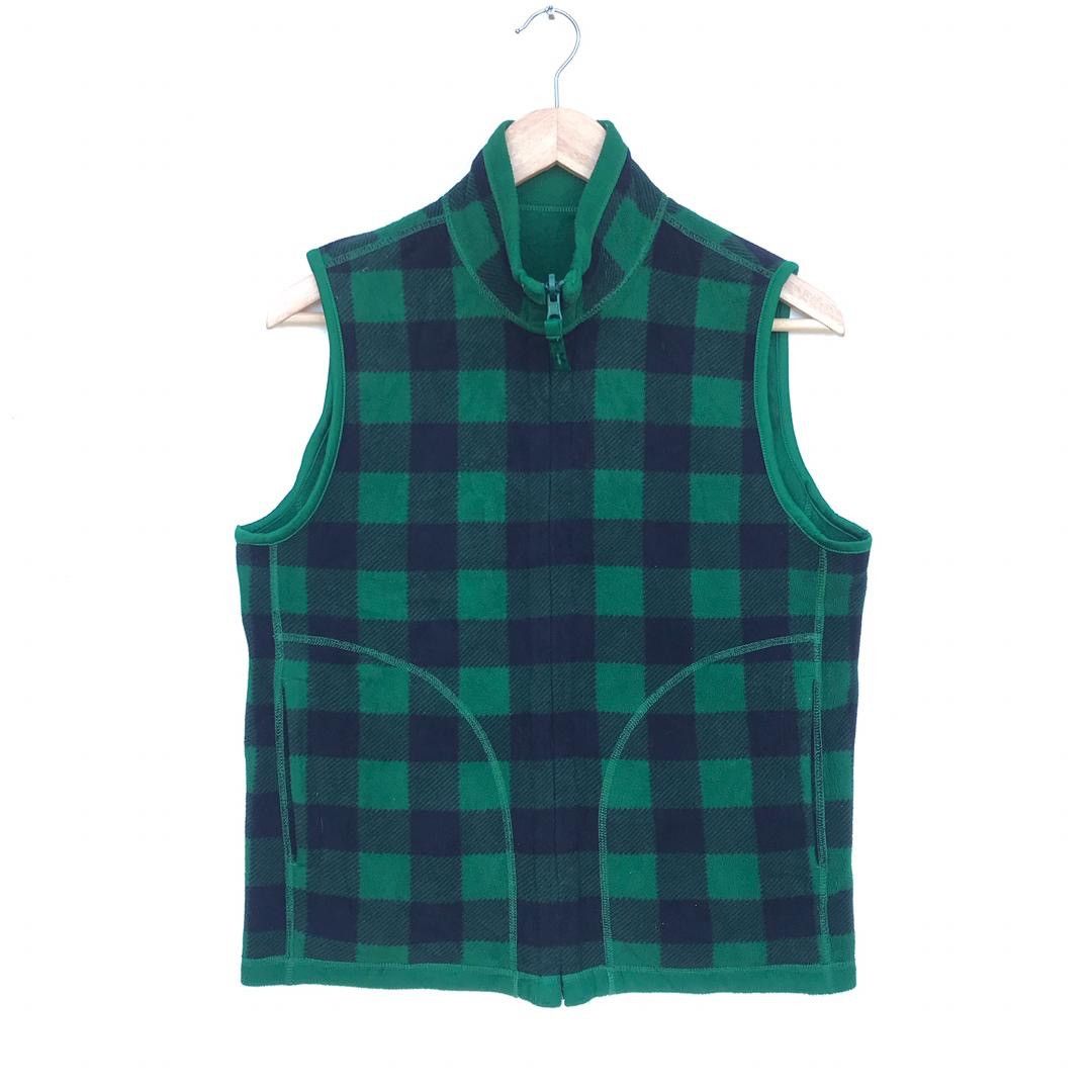 Japanese Brand Japanese brand uniqlo reversible Fleece vest jacket plaid Size US M / EU 48-50 / 2 - 1 Thumbnail