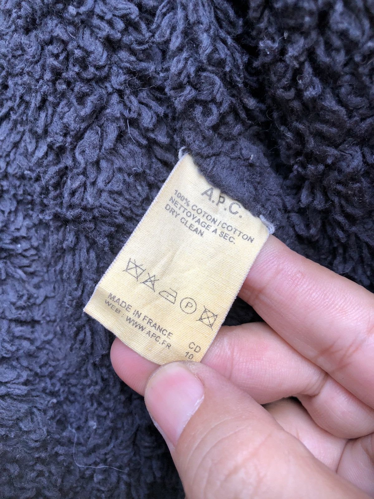 A.P.C. A.P.C Sherpa Lining Hooded Jacket Size US S / EU 44-46 / 1 - 10 Thumbnail