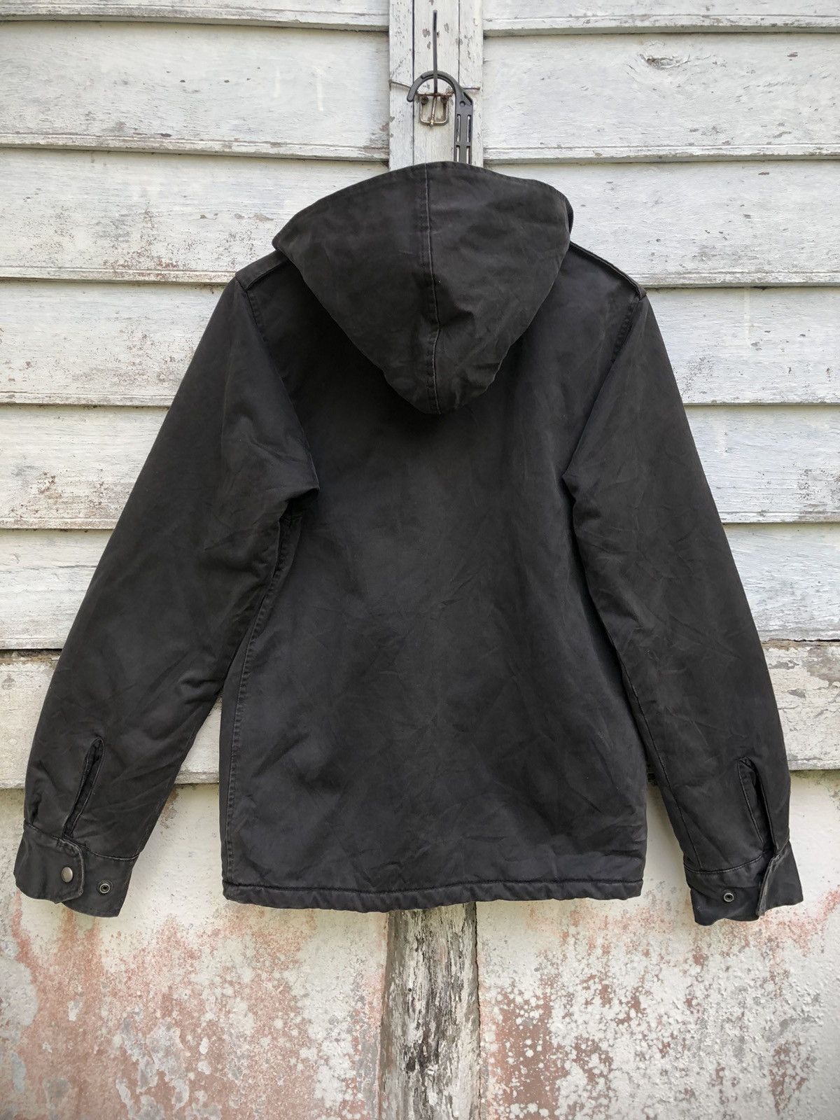 A.P.C. A.P.C Sherpa Lining Hooded Jacket Size US S / EU 44-46 / 1 - 4 Thumbnail