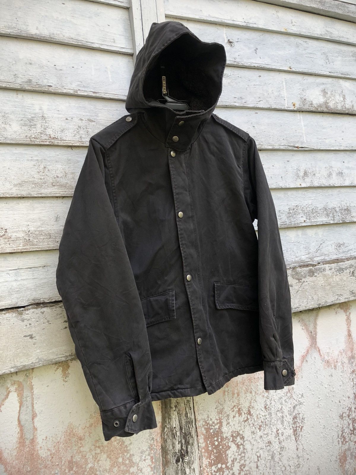 A.P.C. A.P.C Sherpa Lining Hooded Jacket Size US S / EU 44-46 / 1 - 1 Thumbnail