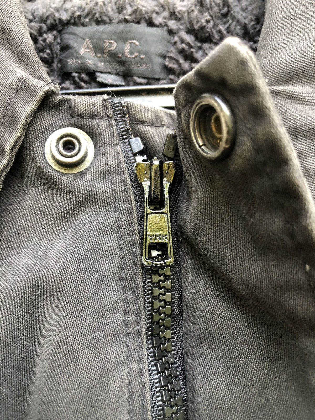 A.P.C. A.P.C Sherpa Lining Hooded Jacket Size US S / EU 44-46 / 1 - 8 Thumbnail