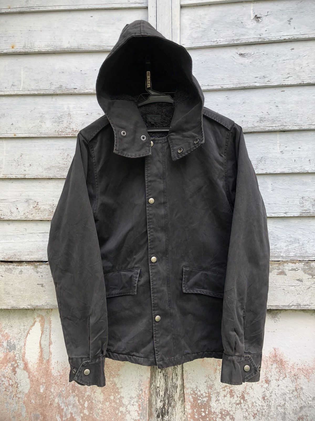 A.P.C. A.P.C Sherpa Lining Hooded Jacket Size US S / EU 44-46 / 1 - 2 Thumbnail